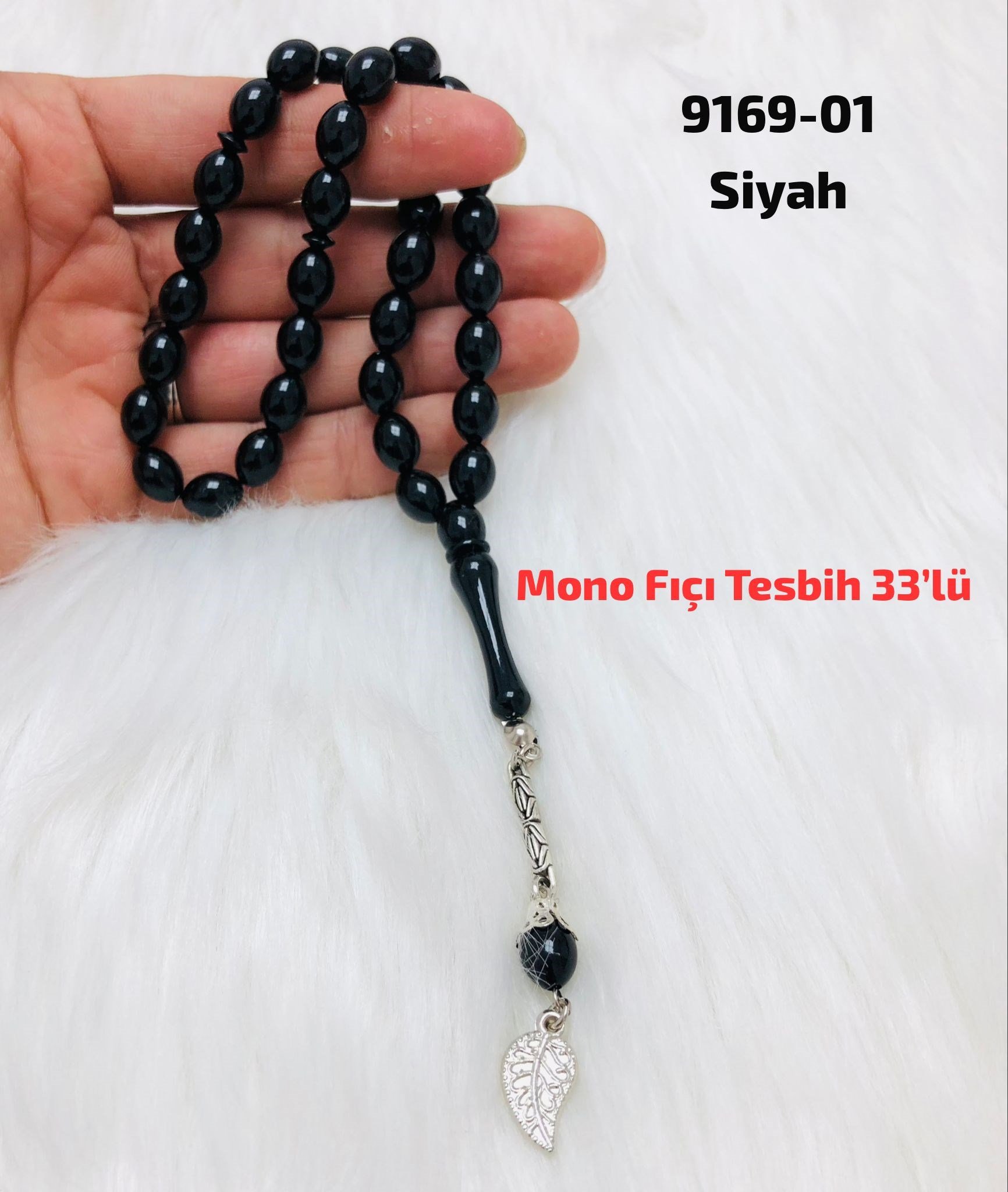 9169 Mono Fıçı Tesbih 33'lü