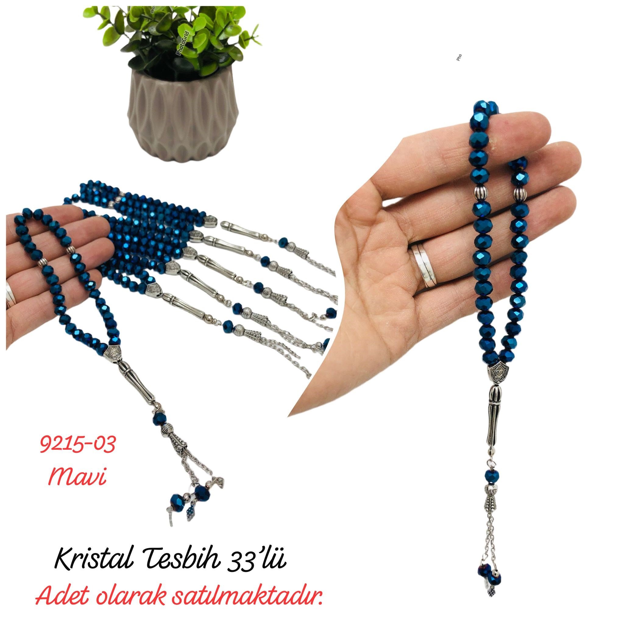 9215 Kristal Tesbih 33'lü