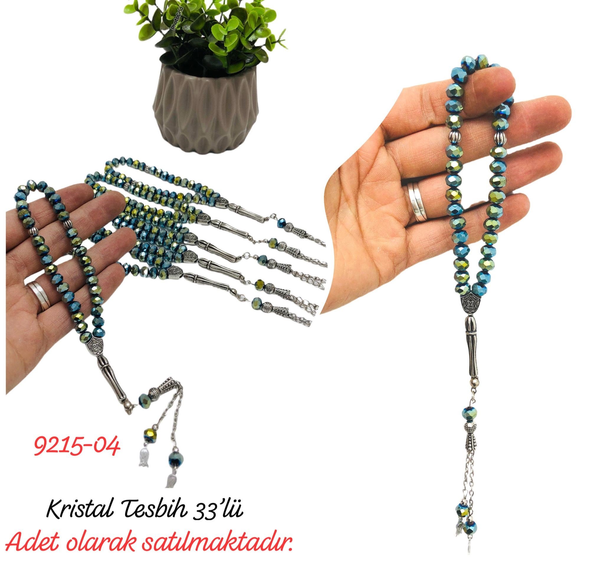 9215 Kristal Tesbih 33'lü