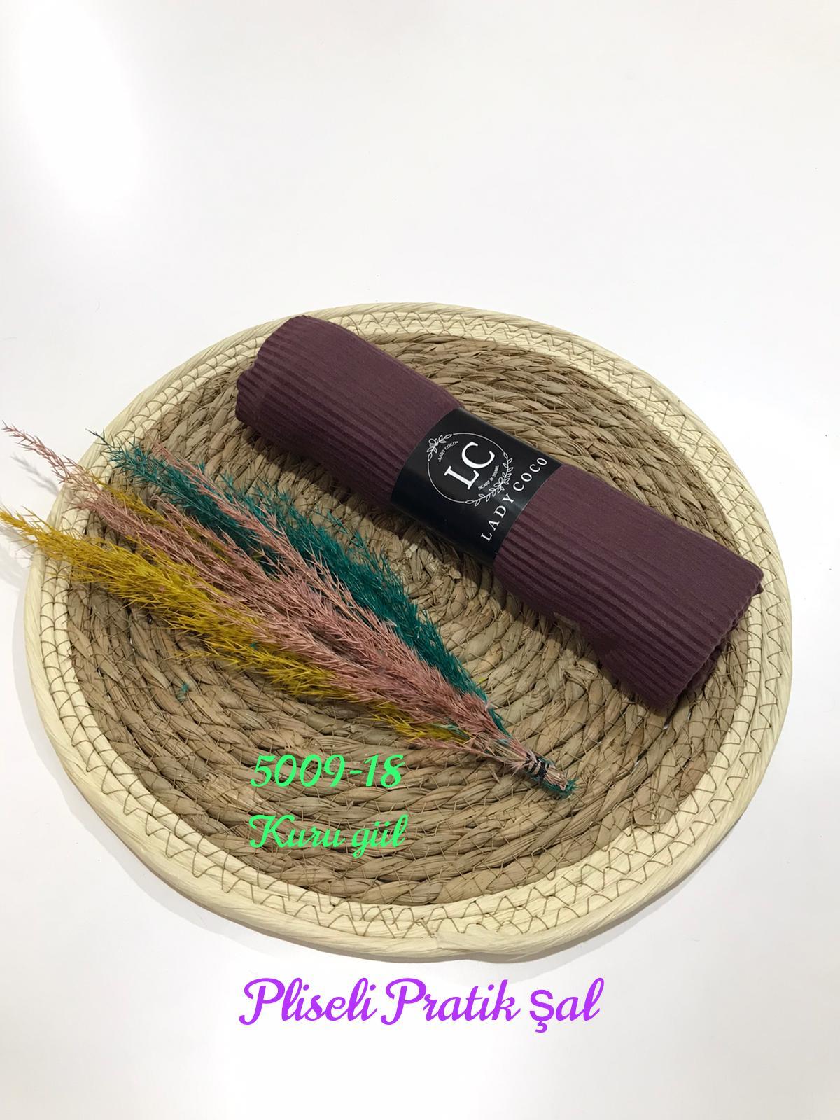 5009 Pliseli Pratik Şal