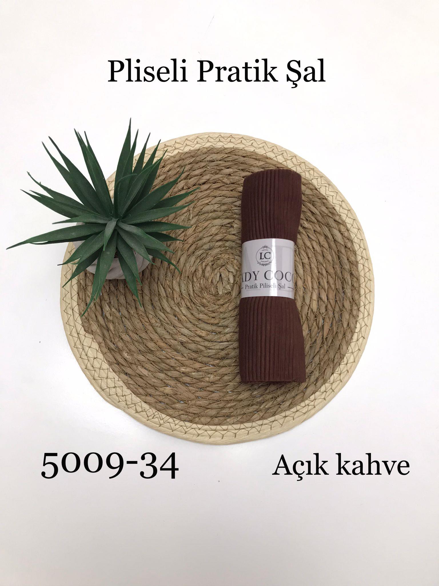 5009 Pliseli Pratik Şal