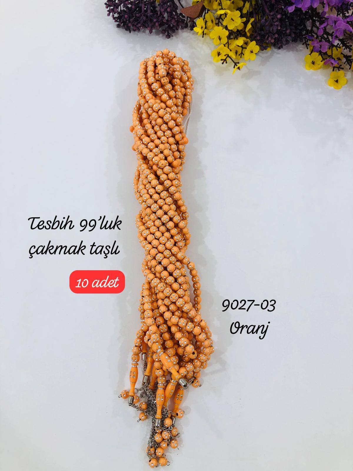 9027  Tesbih 99 Taşlı
