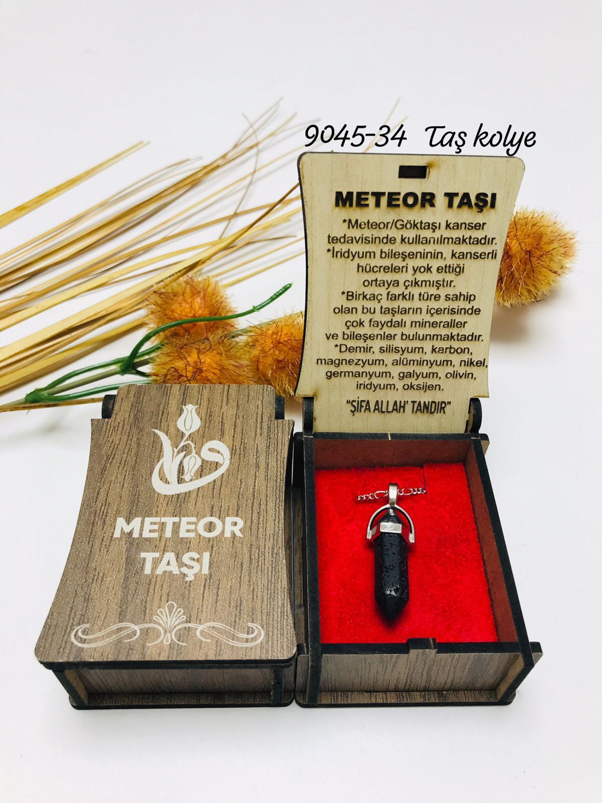 9045 Kutulu Taş Kolye