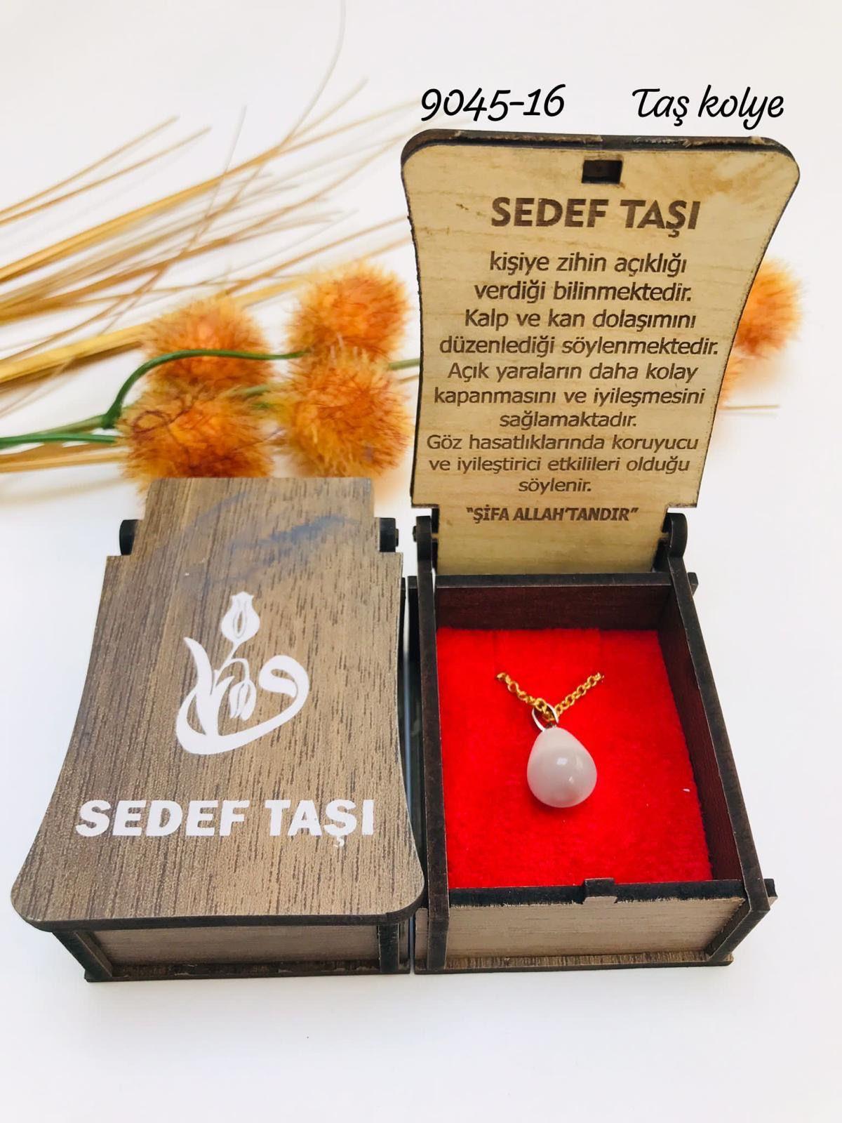 9045 Kutulu Taş Kolye