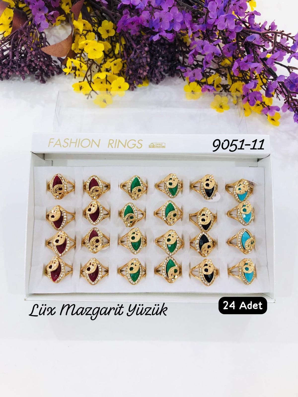 9051 Lüx Mazgarit Yüzük
