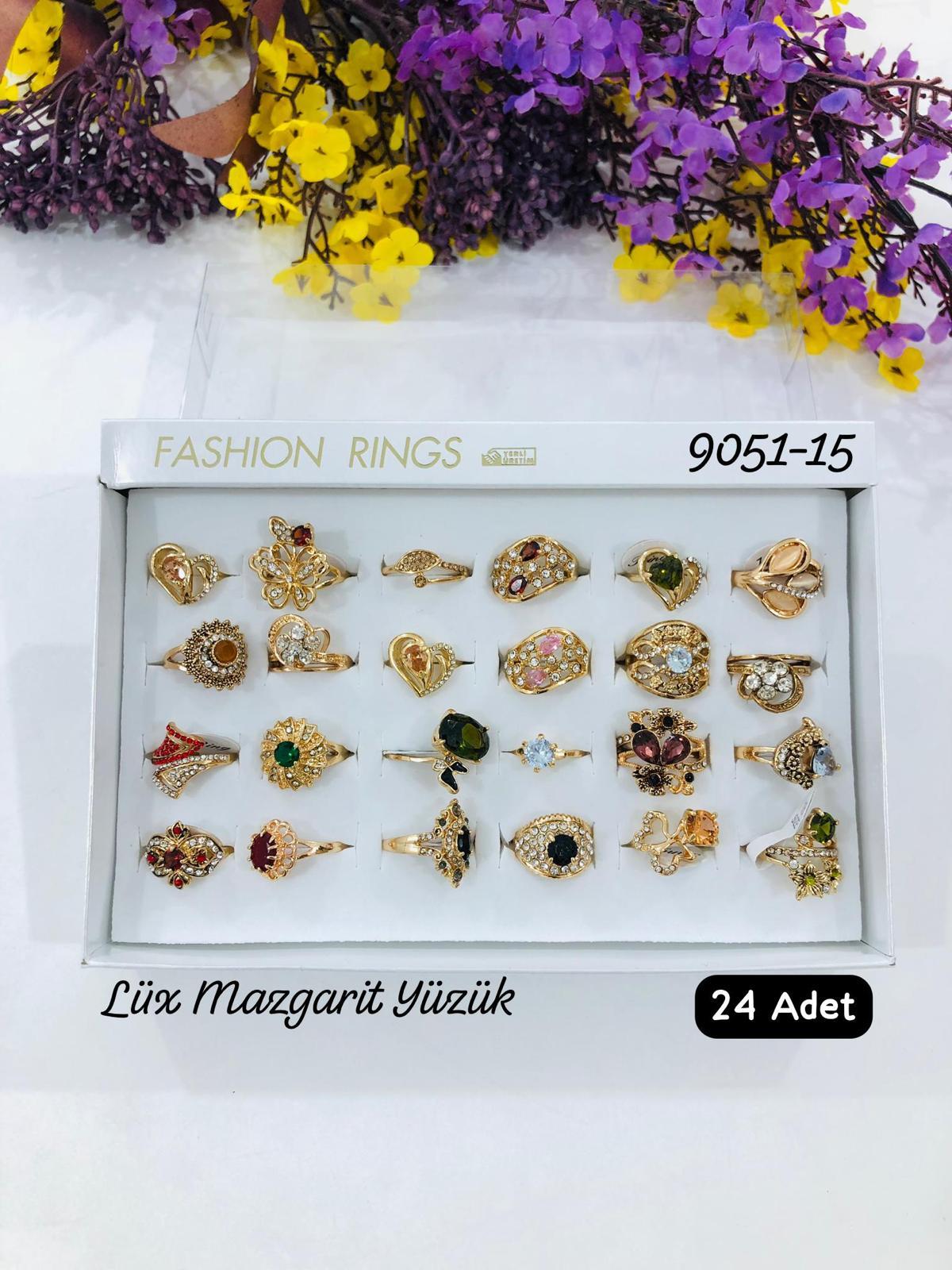 9051 Lüx Mazgarit Yüzük