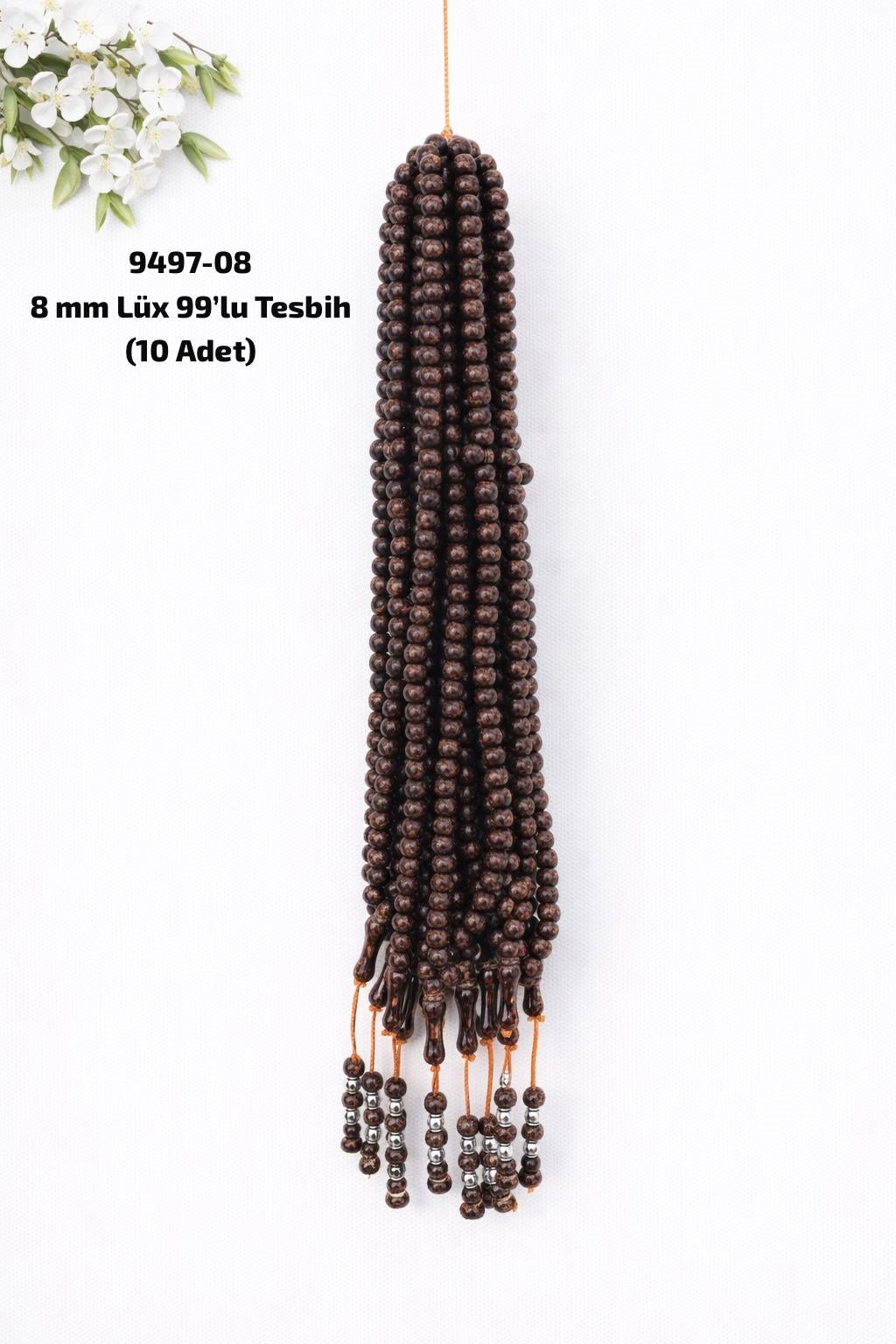 8 mm Lüks 99'lu Tesbih