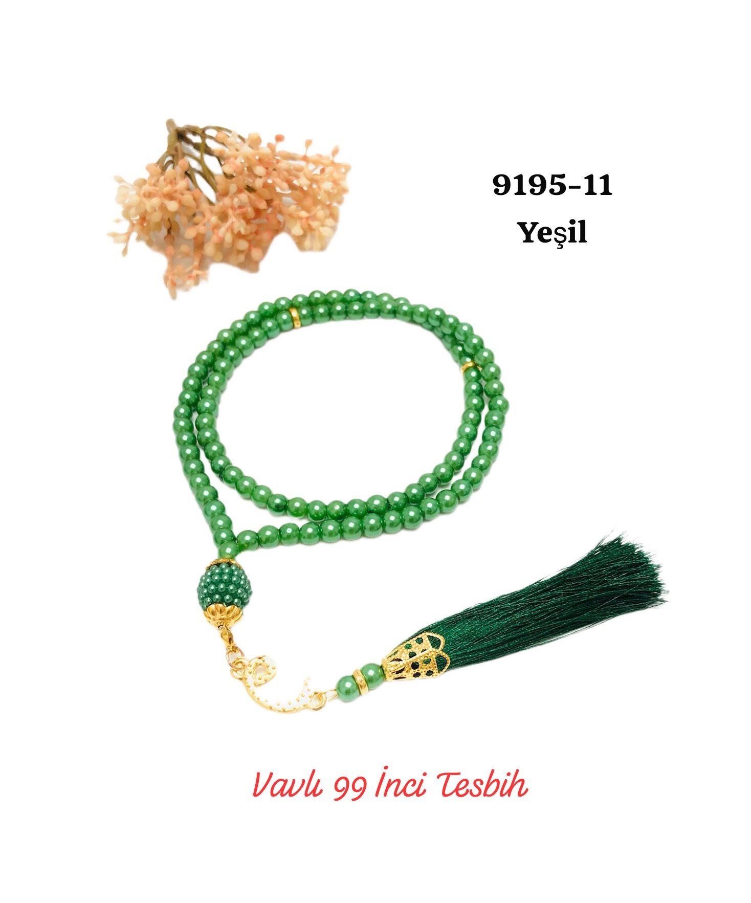 9195 Vavlı 99 İnci Tesbih