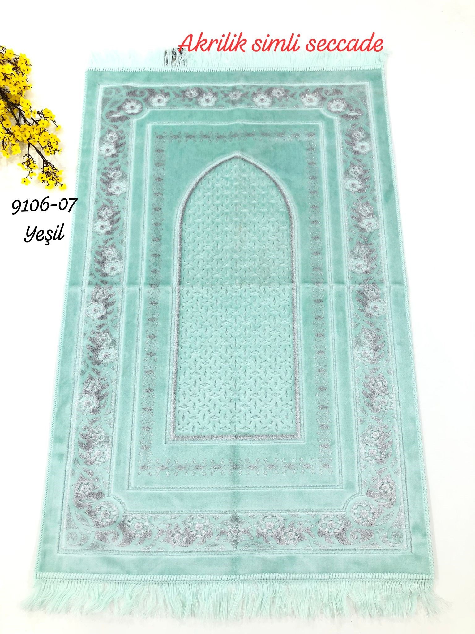 9106 Akrilik Simli Seccade