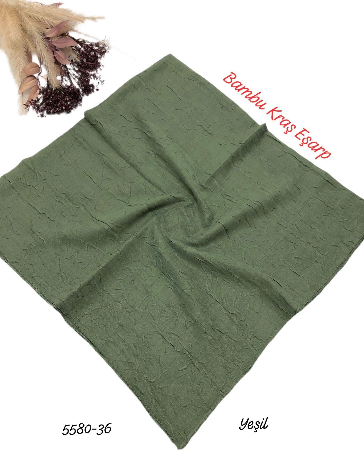 5580 Bambu Kraş Eşarp