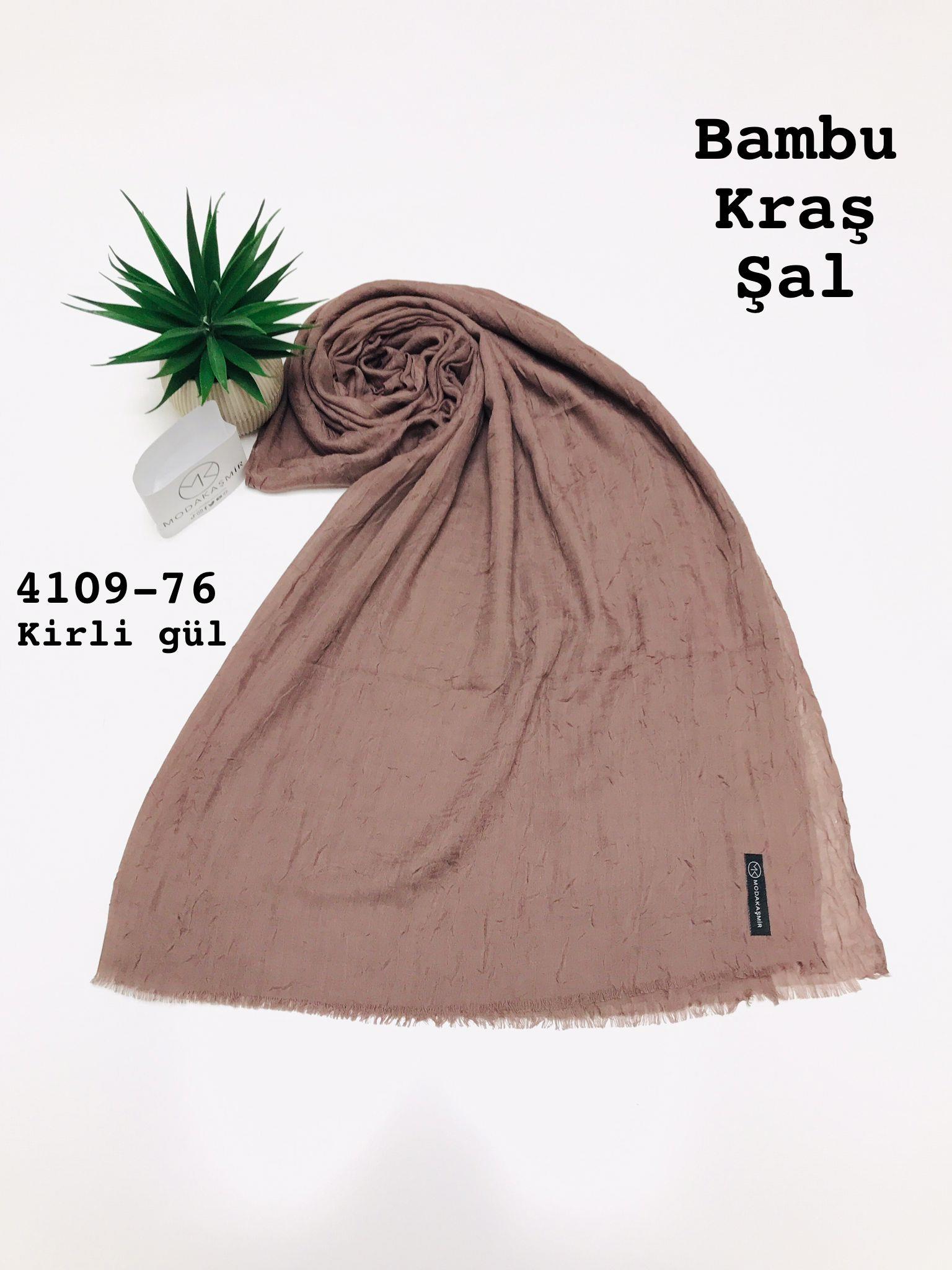 4109 Moda Kaşmir Bambu Kraş Şal
