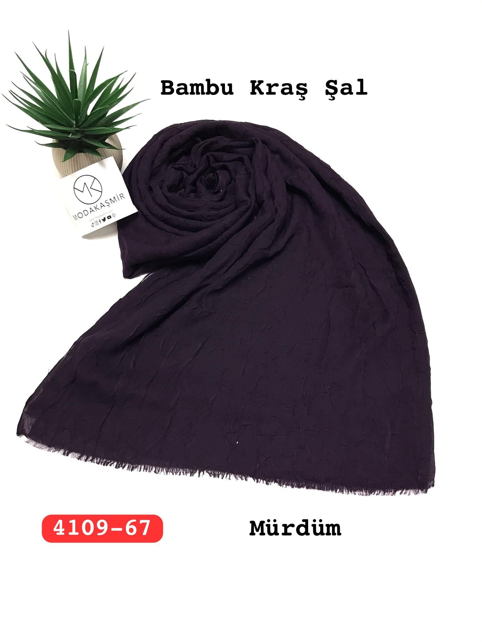4109 Moda Kaşmir Bambu Kraş Şal