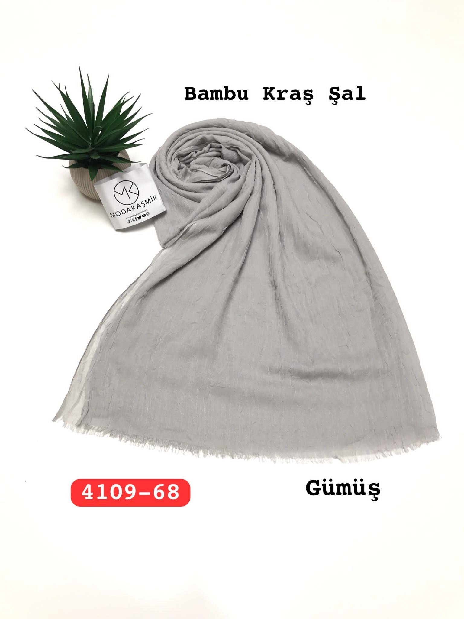 4109 Moda Kaşmir Bambu Kraş Şal