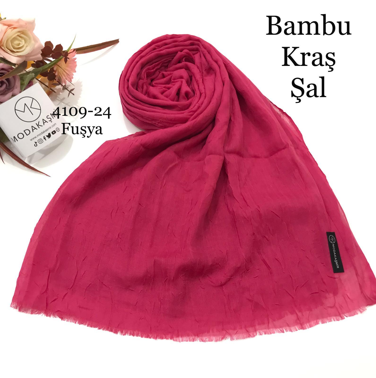 4109 Moda Kaşmir Bambu Kraş Şal