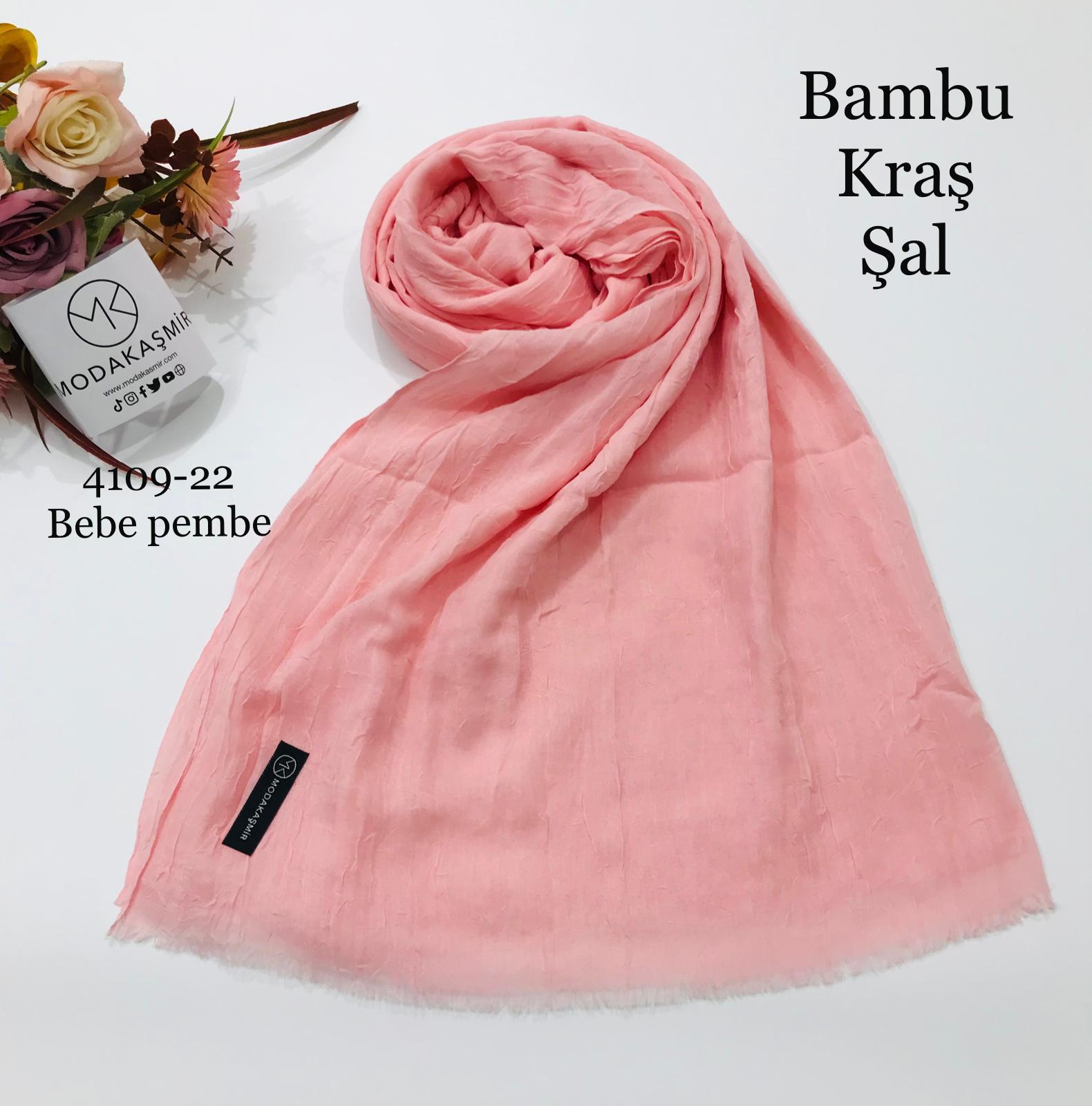 4109 Moda Kaşmir Bambu Kraş Şal