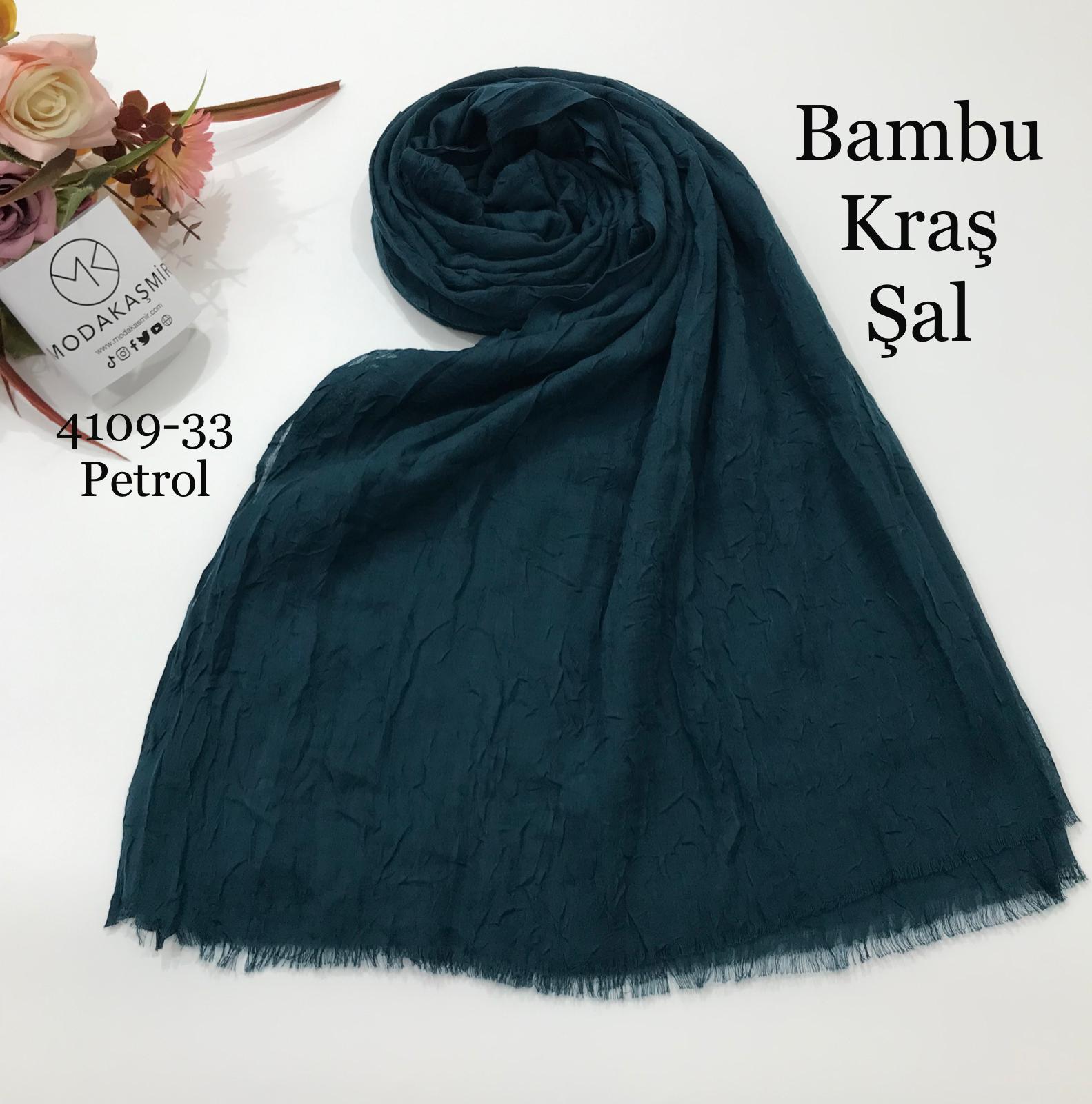 4109 Moda Kaşmir Bambu Kraş Şal