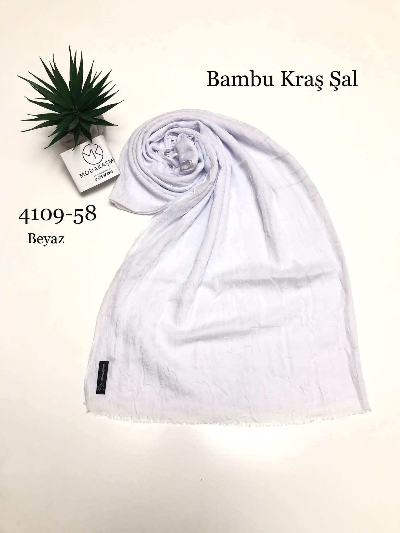 4109 Moda Kaşmir Bambu Kraş Şal