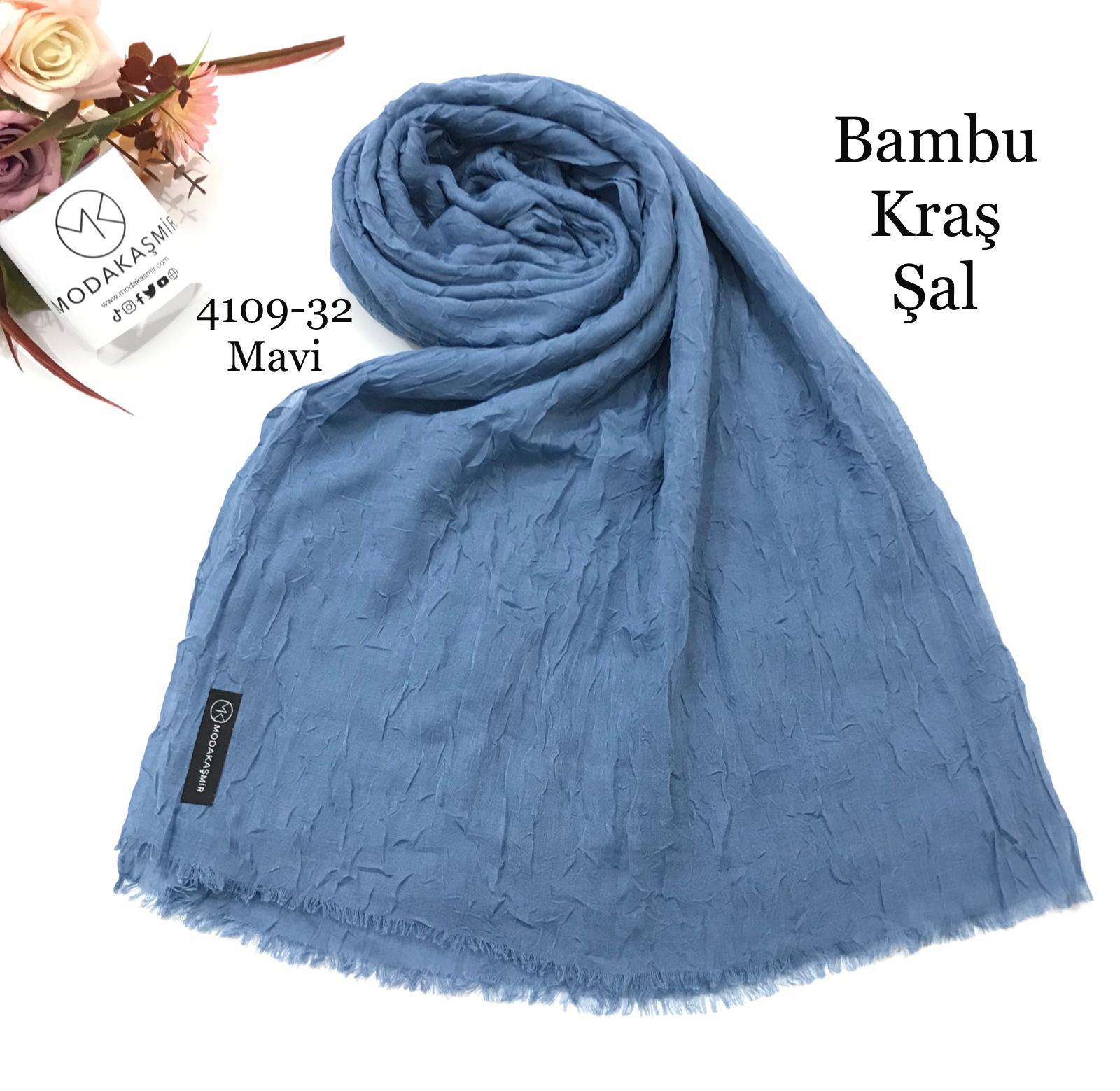 4109 Moda Kaşmir Bambu Kraş Şal