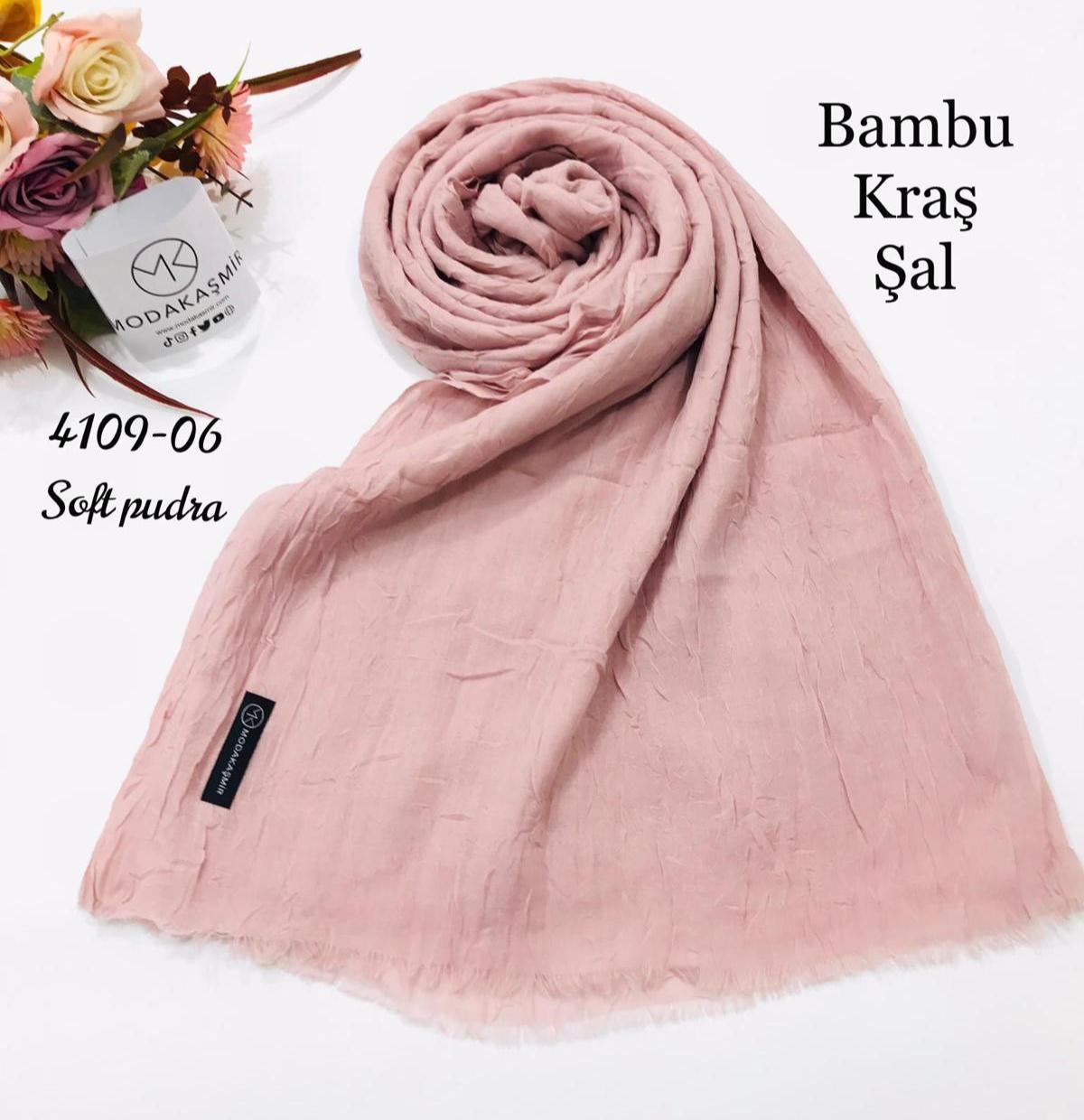 4109 Moda Kaşmir Bambu Kraş Şal