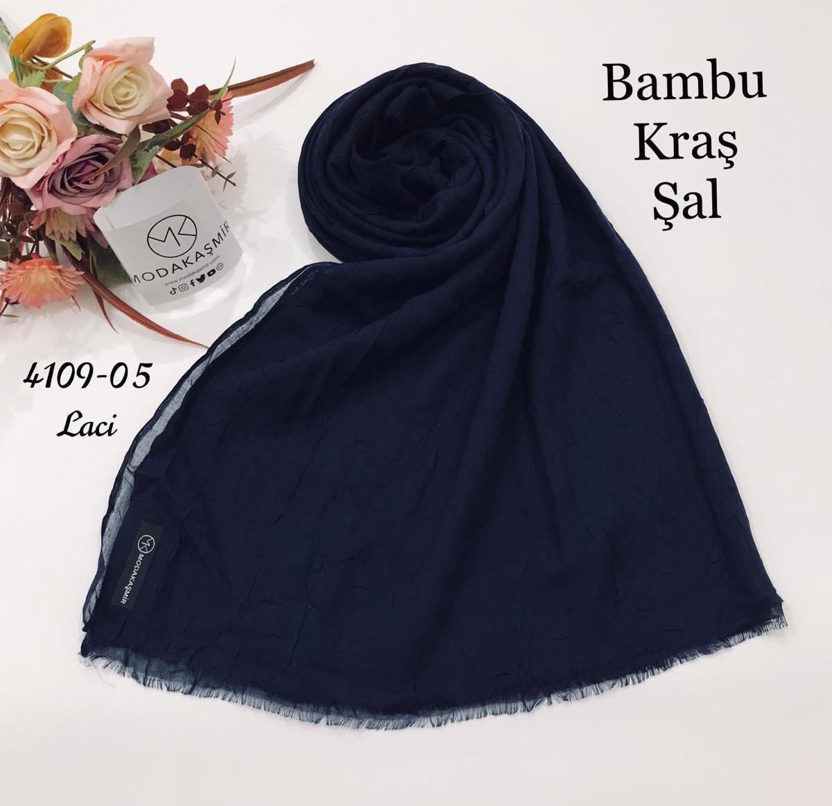 4109 Moda Kaşmir Bambu Kraş Şal