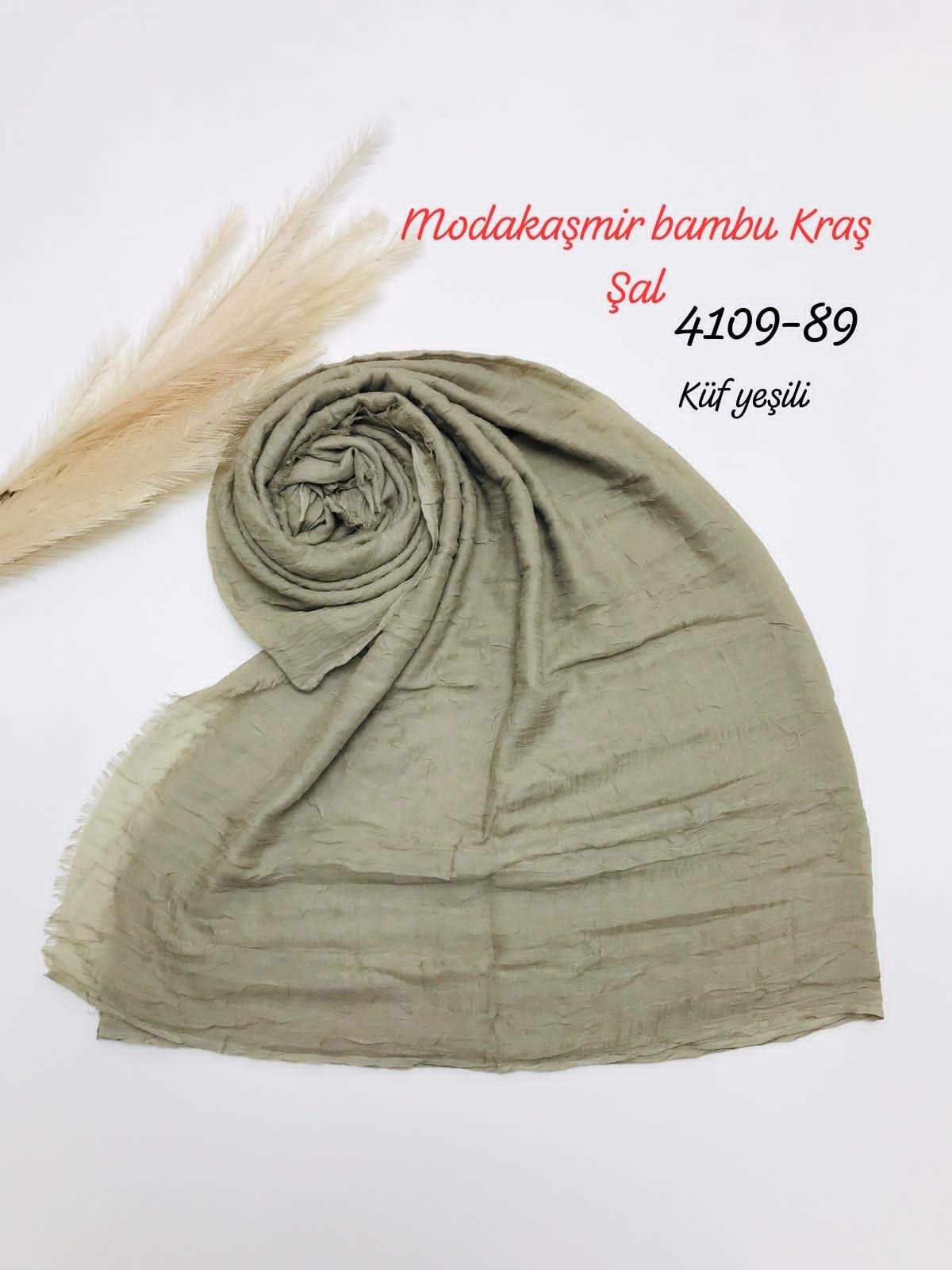 4109 Moda Kaşmir Bambu Kraş Şal