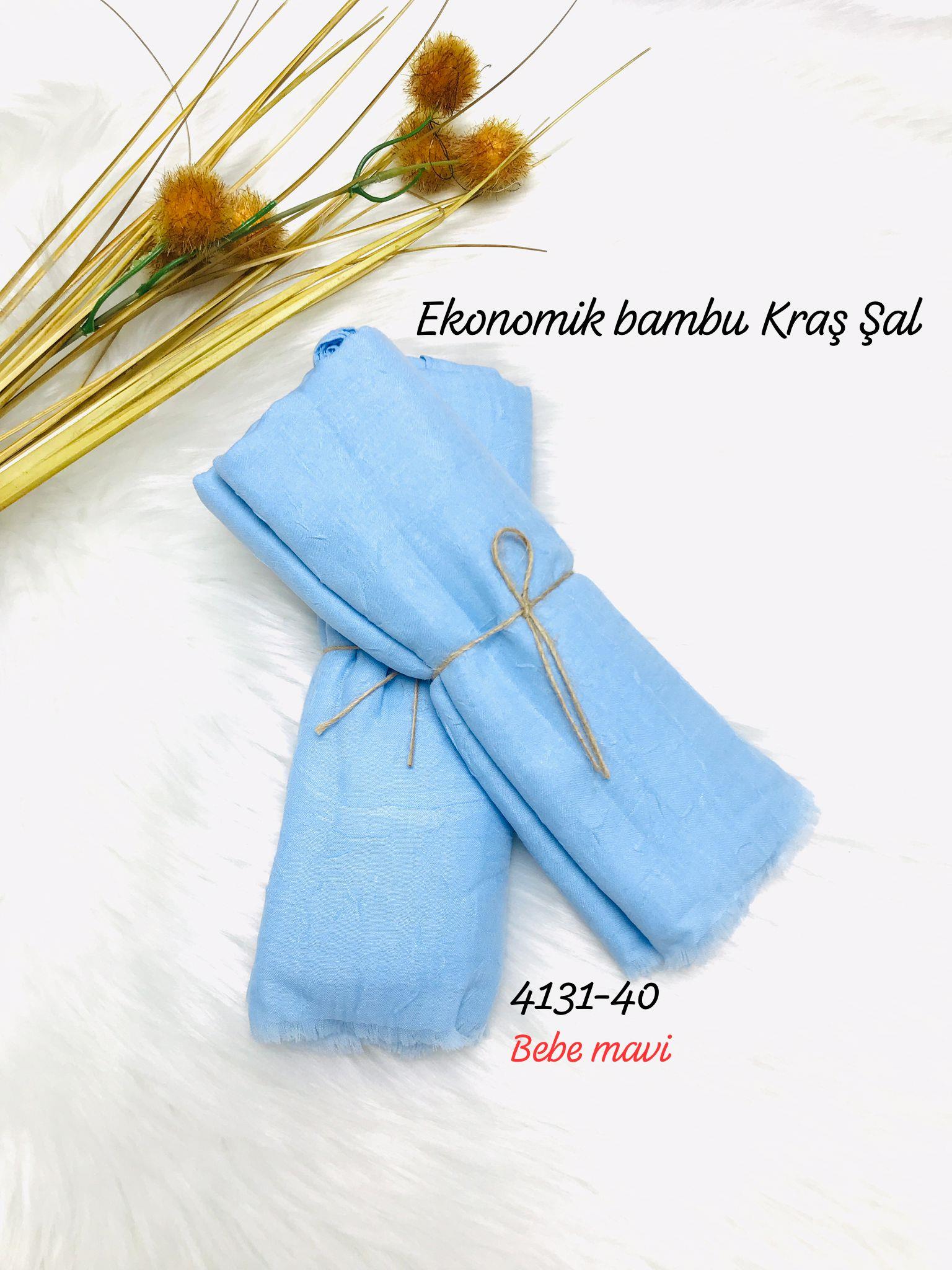 4131 Lüks Bambu Kraş Şal