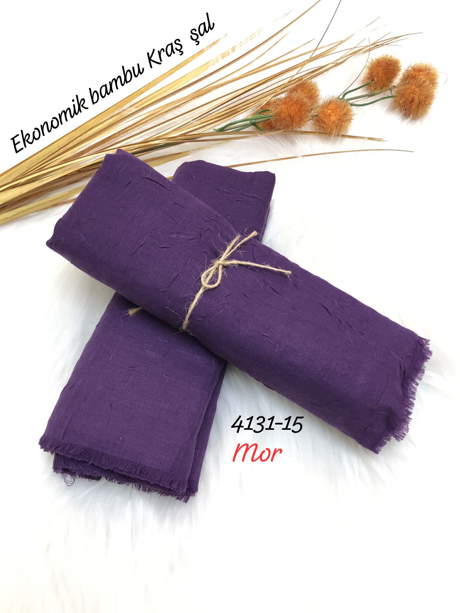 4131 Lüks Bambu Kraş Şal