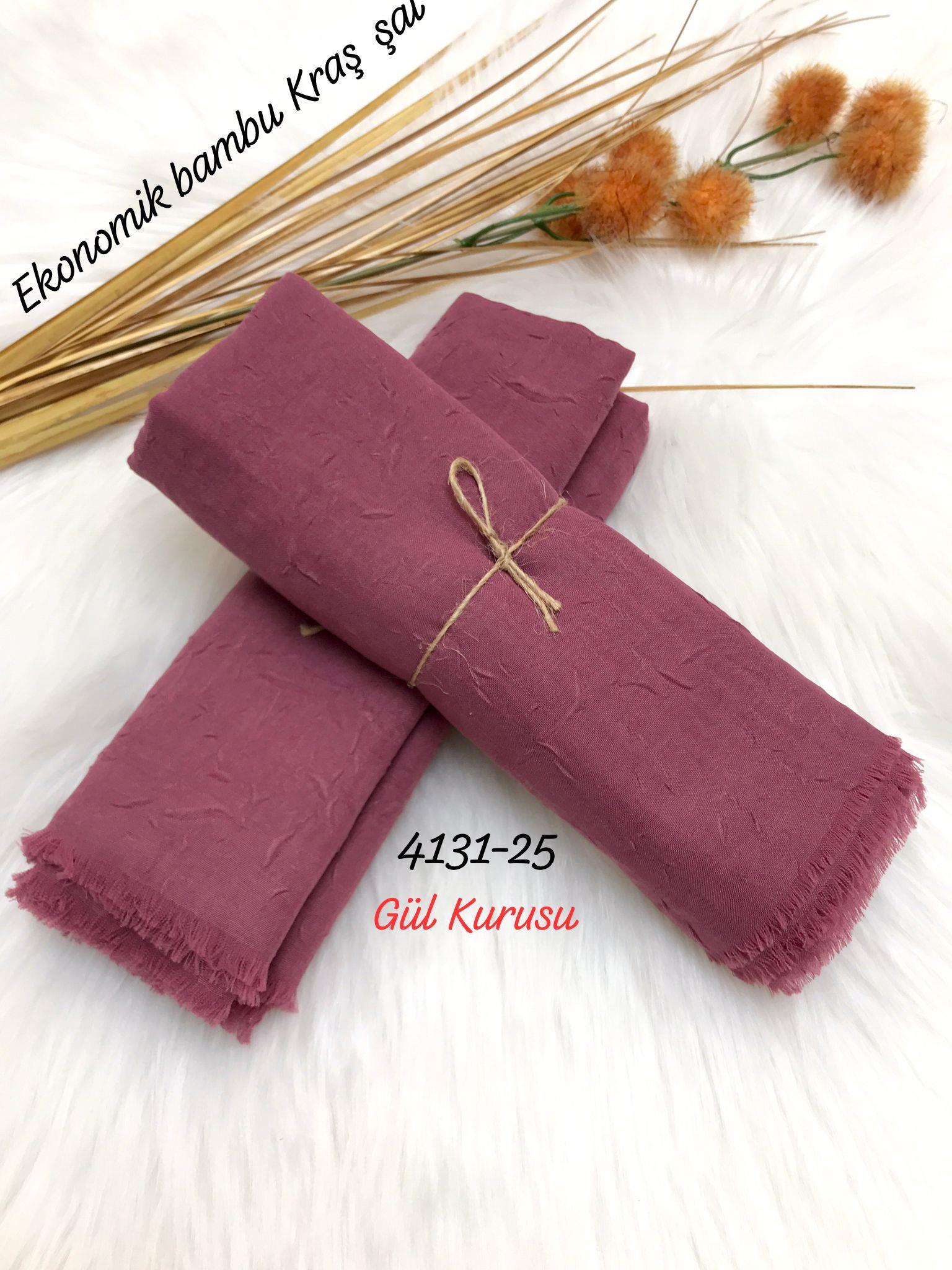 4131 Lüks Bambu Kraş Şal
