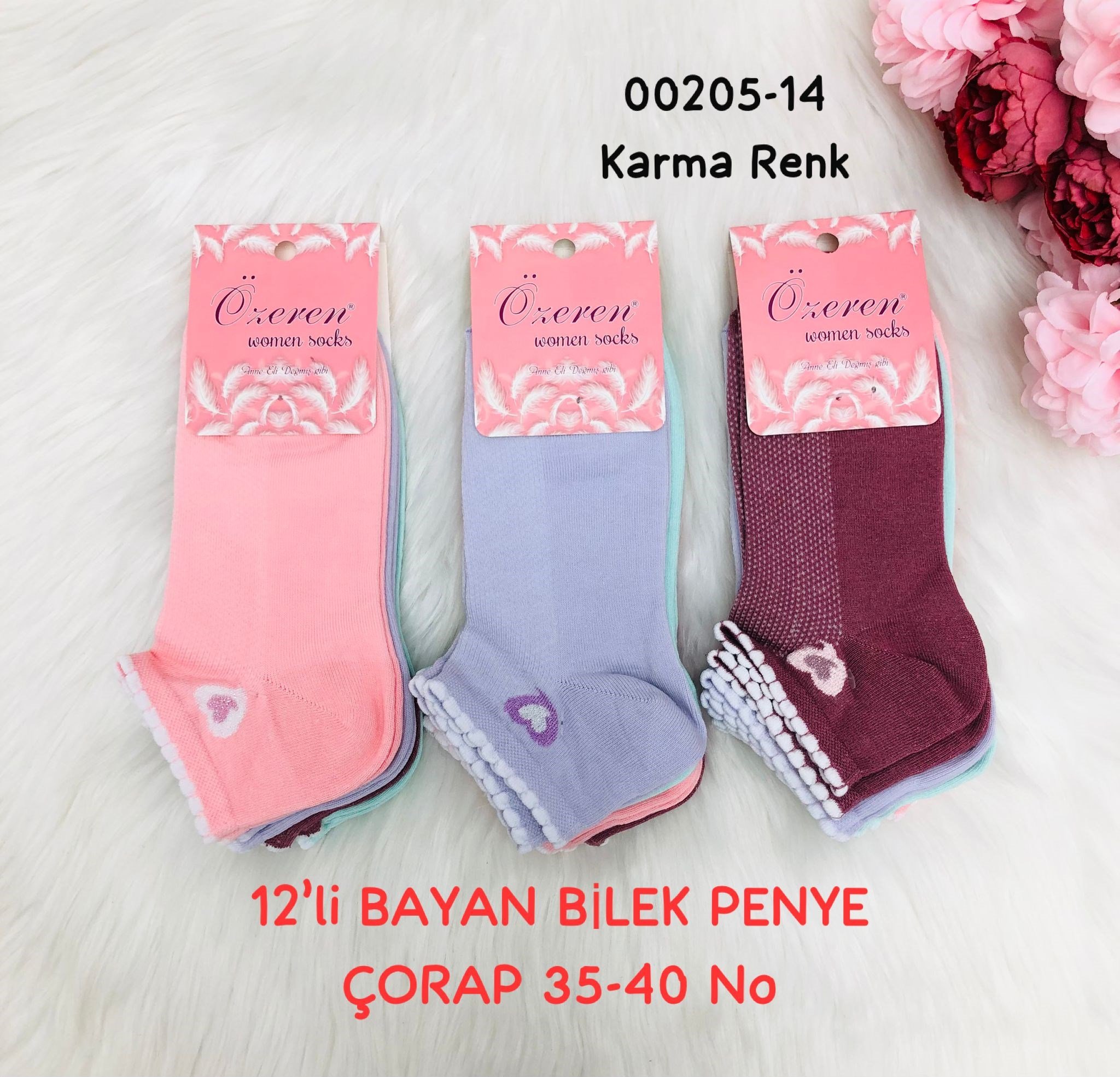 Bayan Bilek Penye Çorap