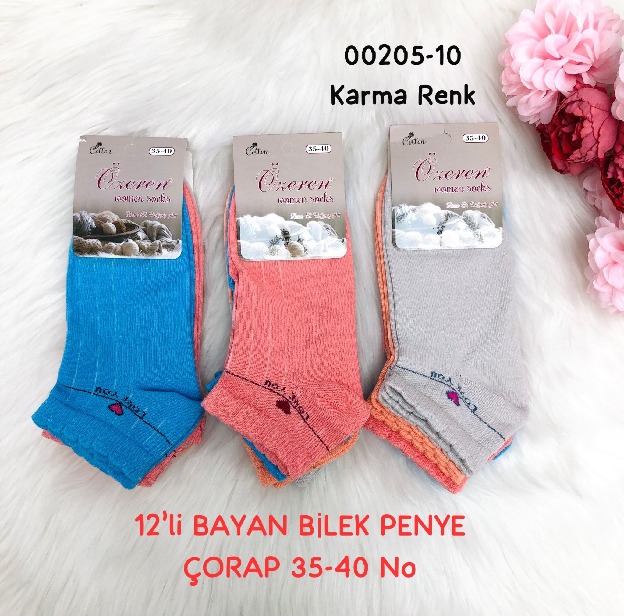 Bayan Bilek Penye Çorap