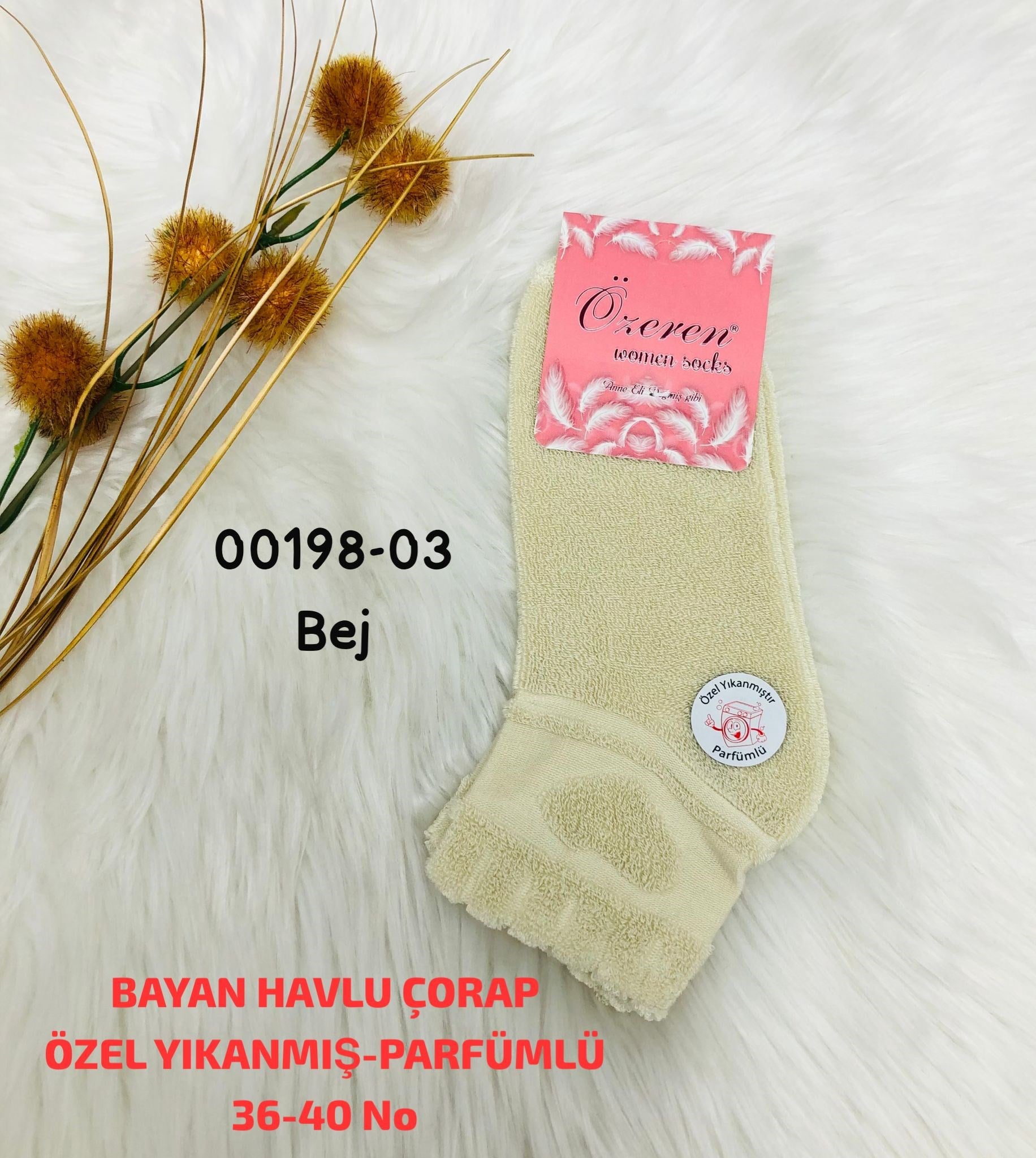 Bayan Havlu Çorap