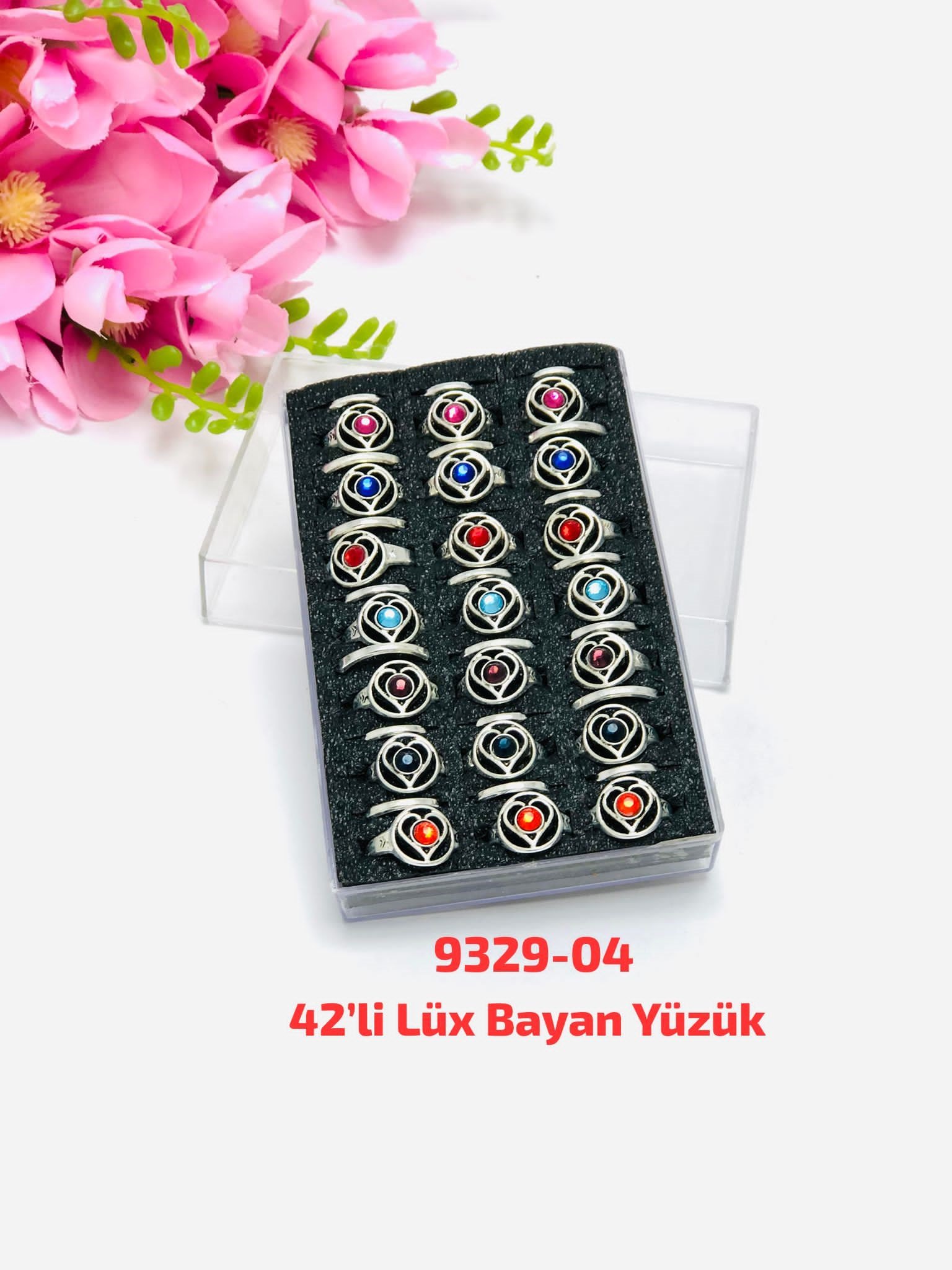 9329 Lüks Bayan Yüzük 42'li