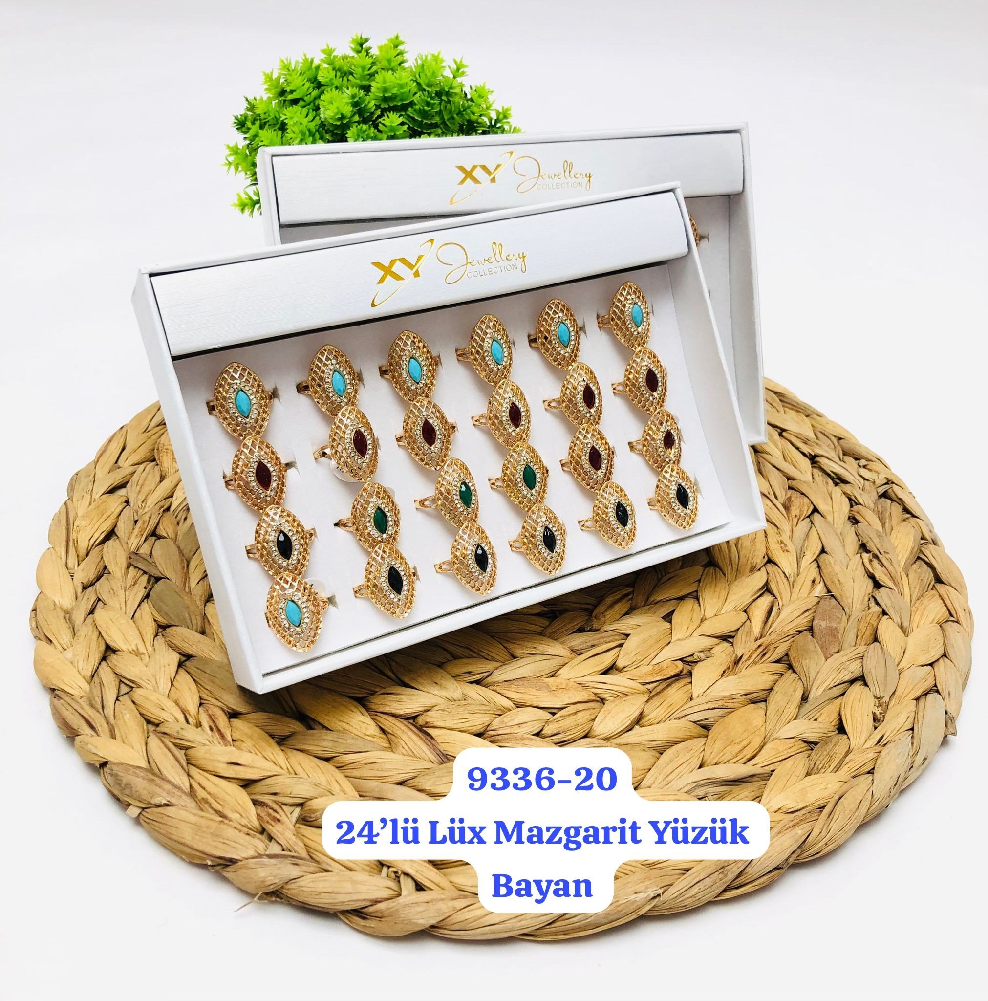 Lüks Mazgarit Yüzük