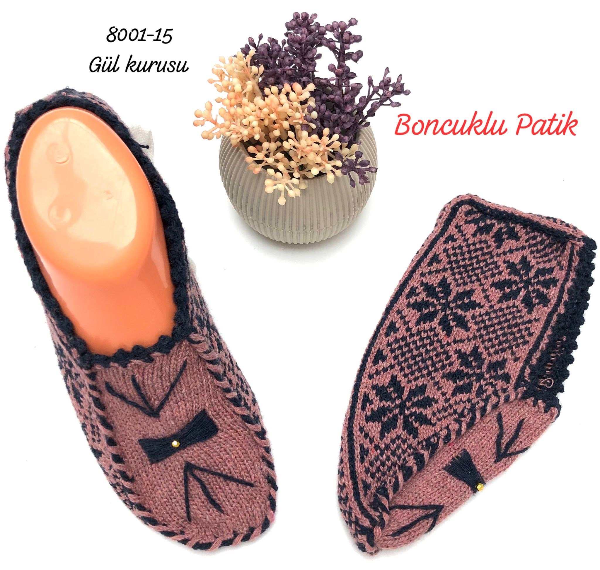 8001 Boncuklu Patik
