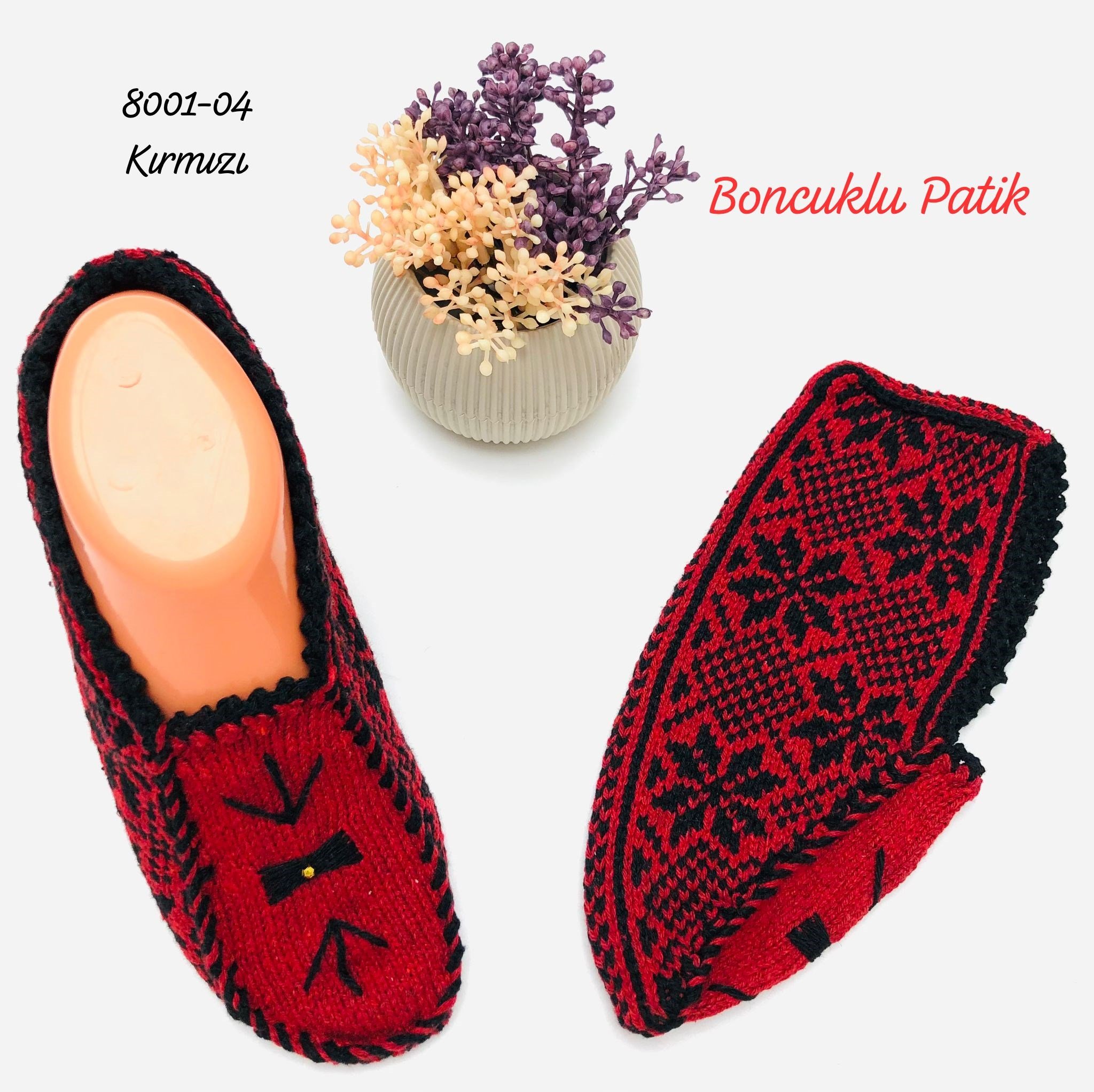 8001 Boncuklu Patik