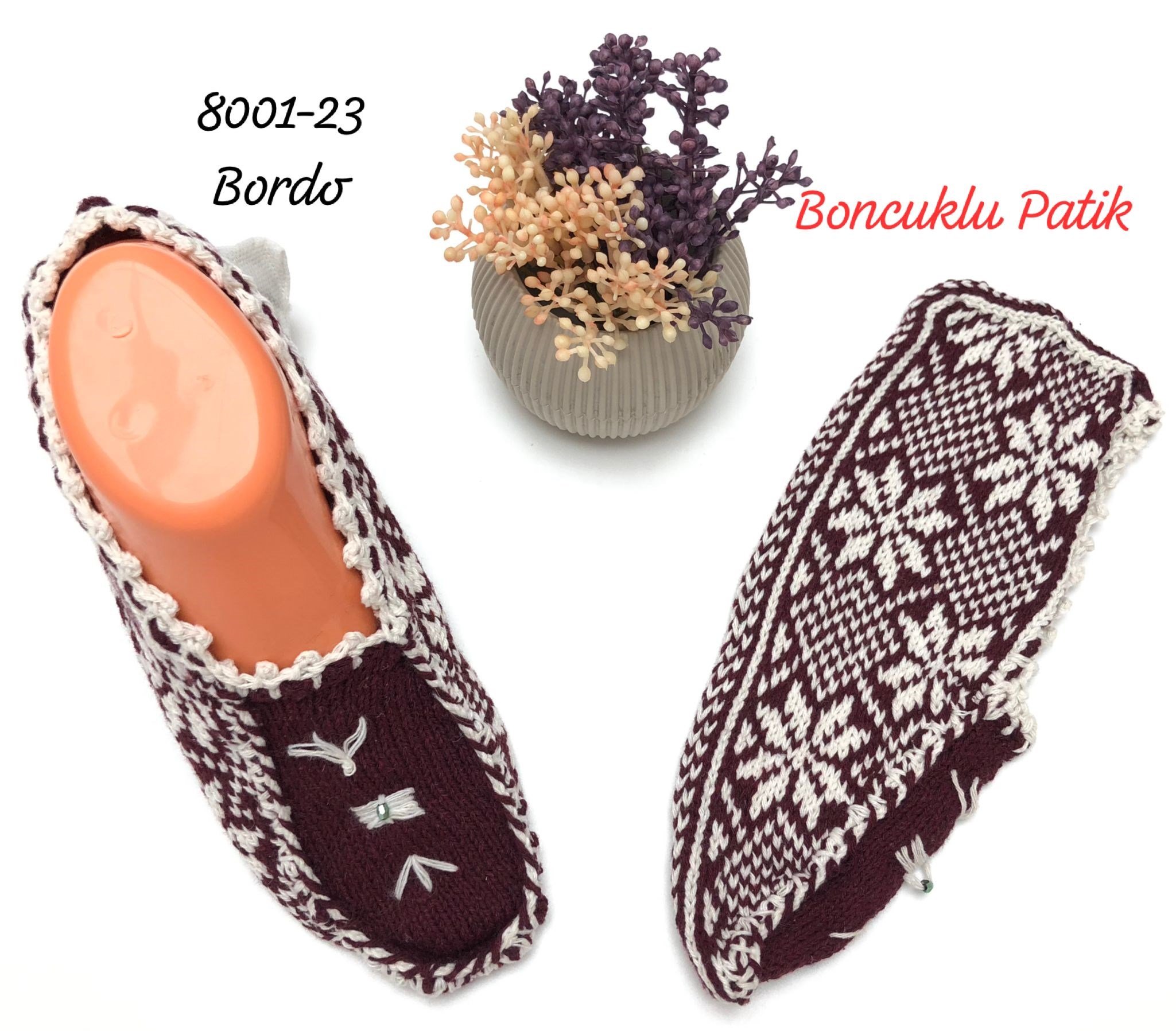 8001 Boncuklu Patik