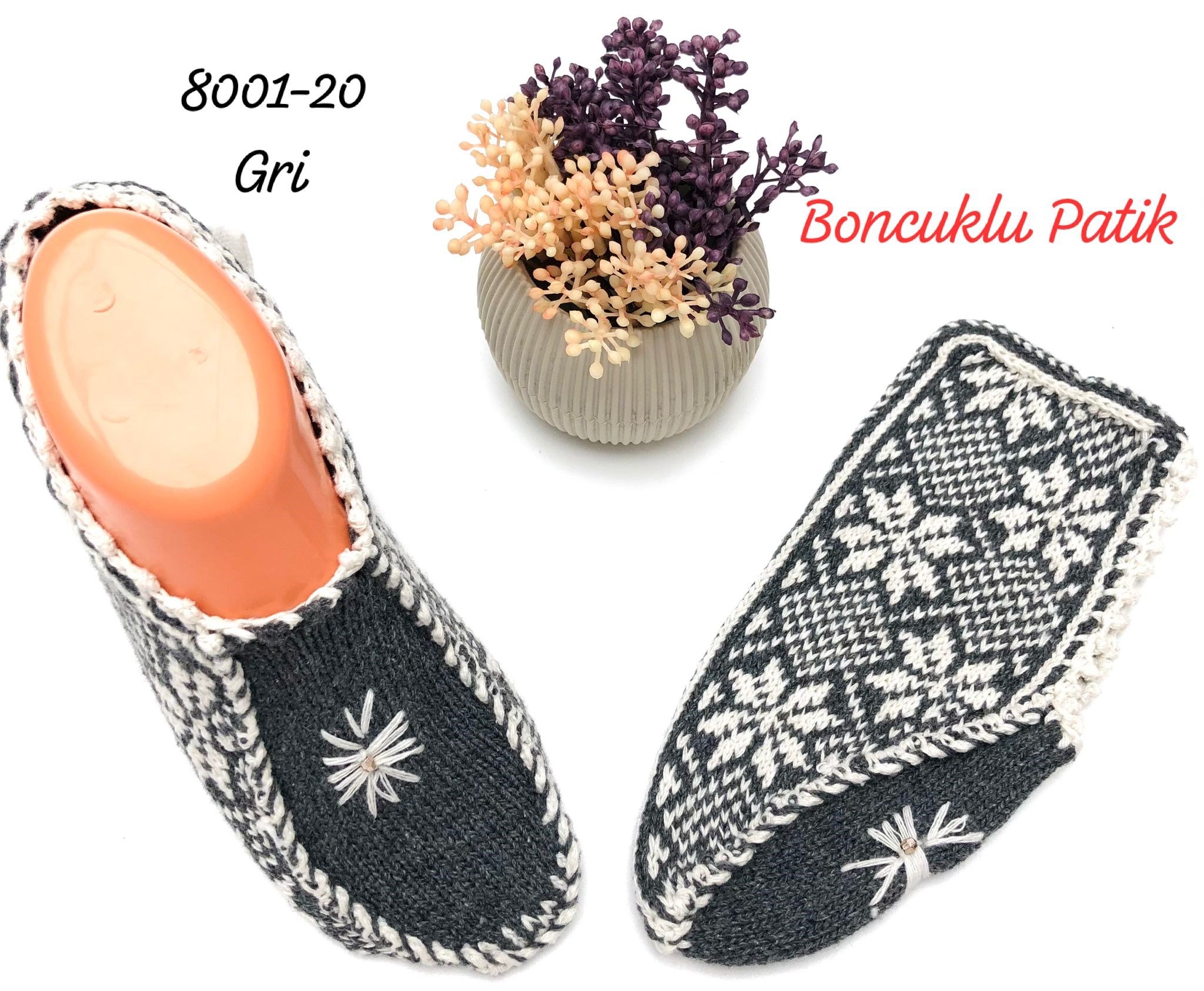 8001 Boncuklu Patik