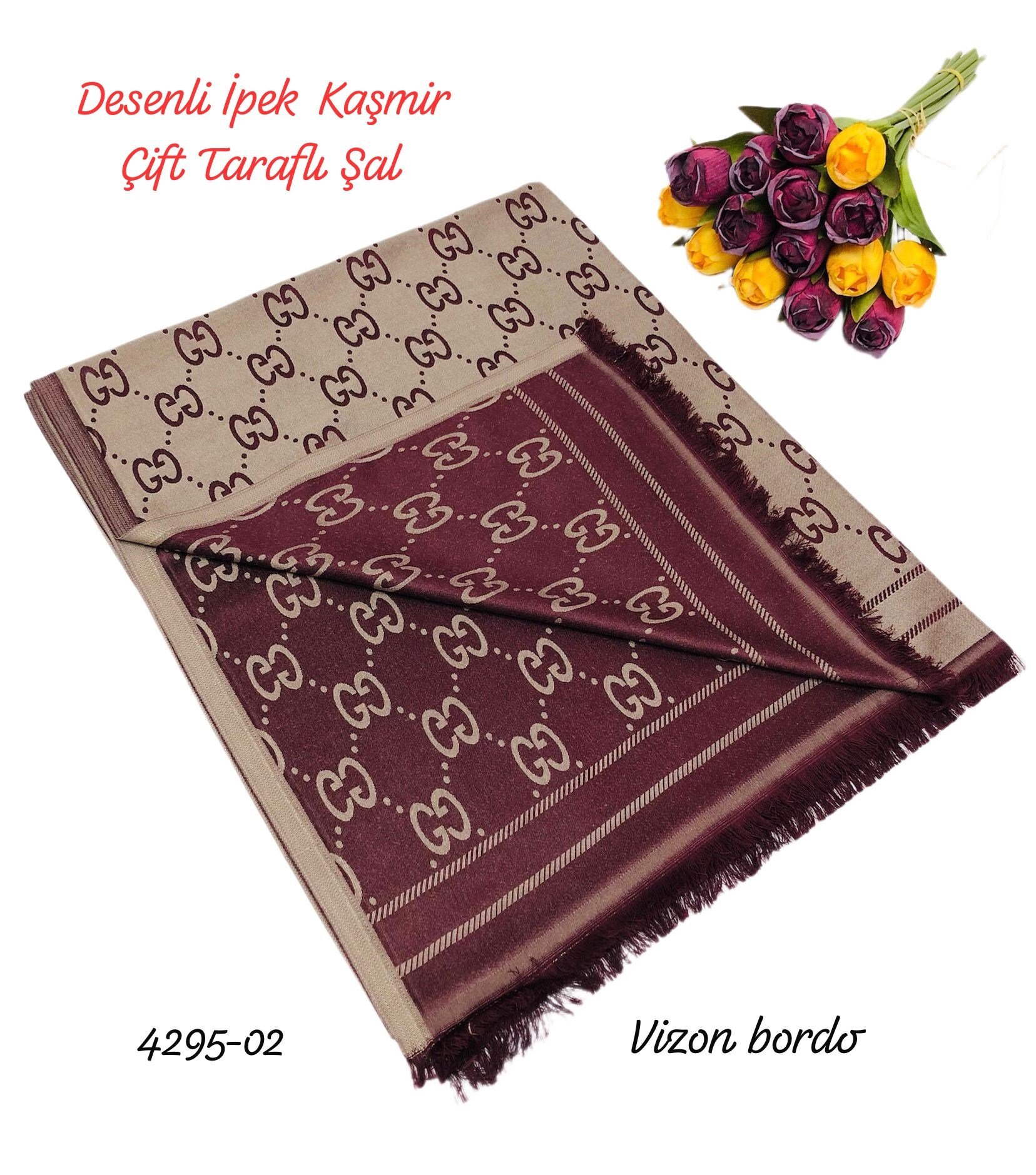 4295 Çift Taraflı Şal