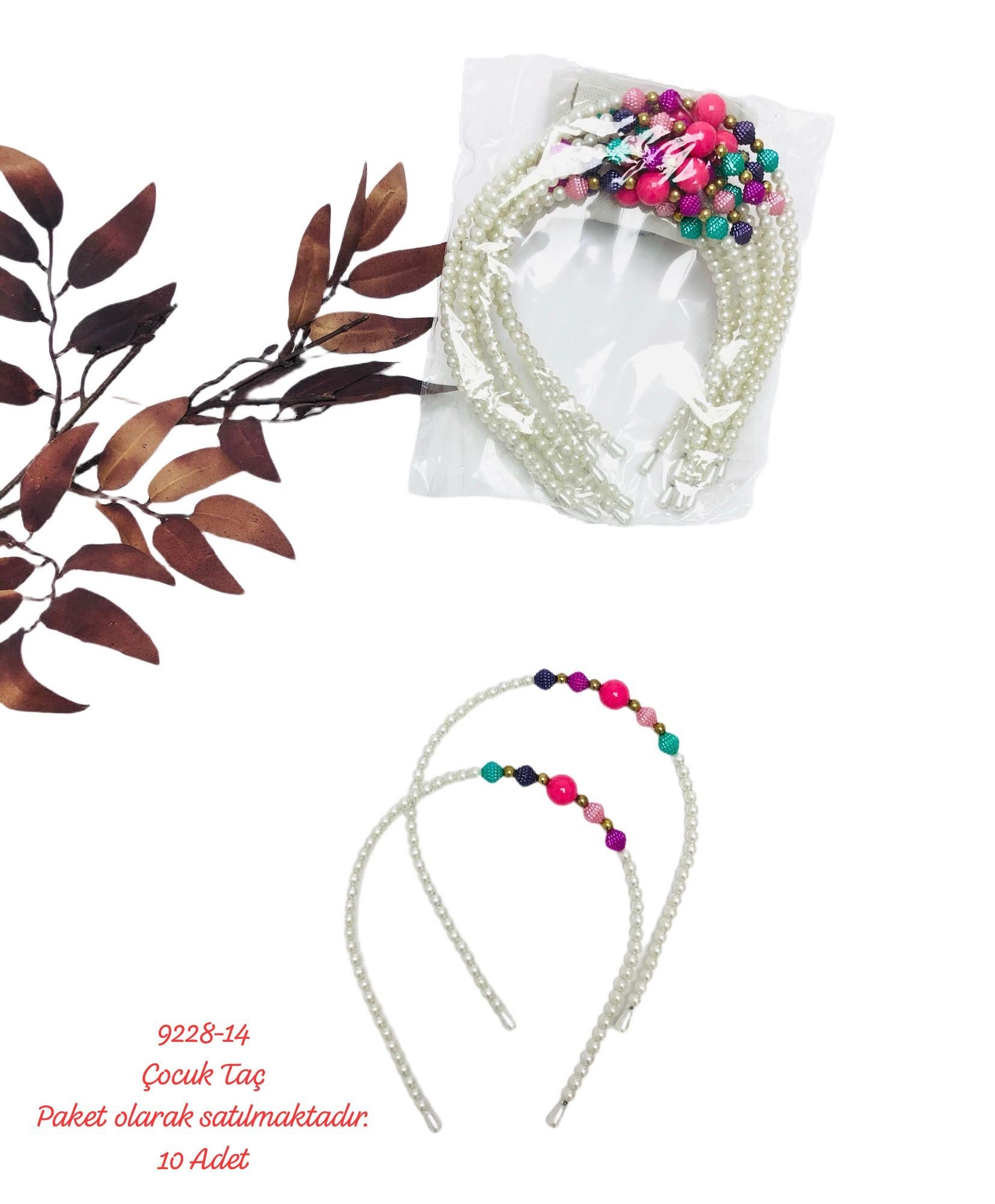 9228 Çocuk Taç (10'lu Paket)