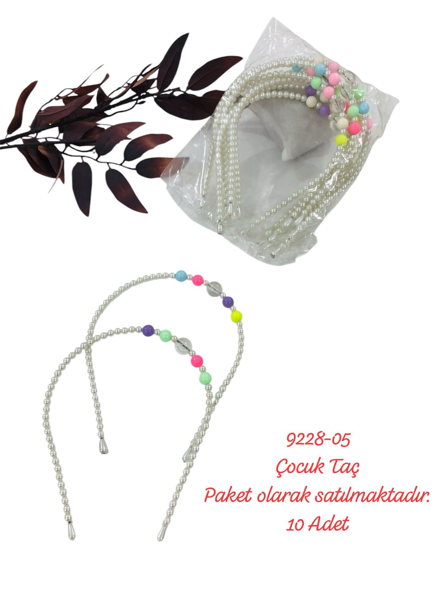 9228 Çocuk Taç (10'lu Paket)