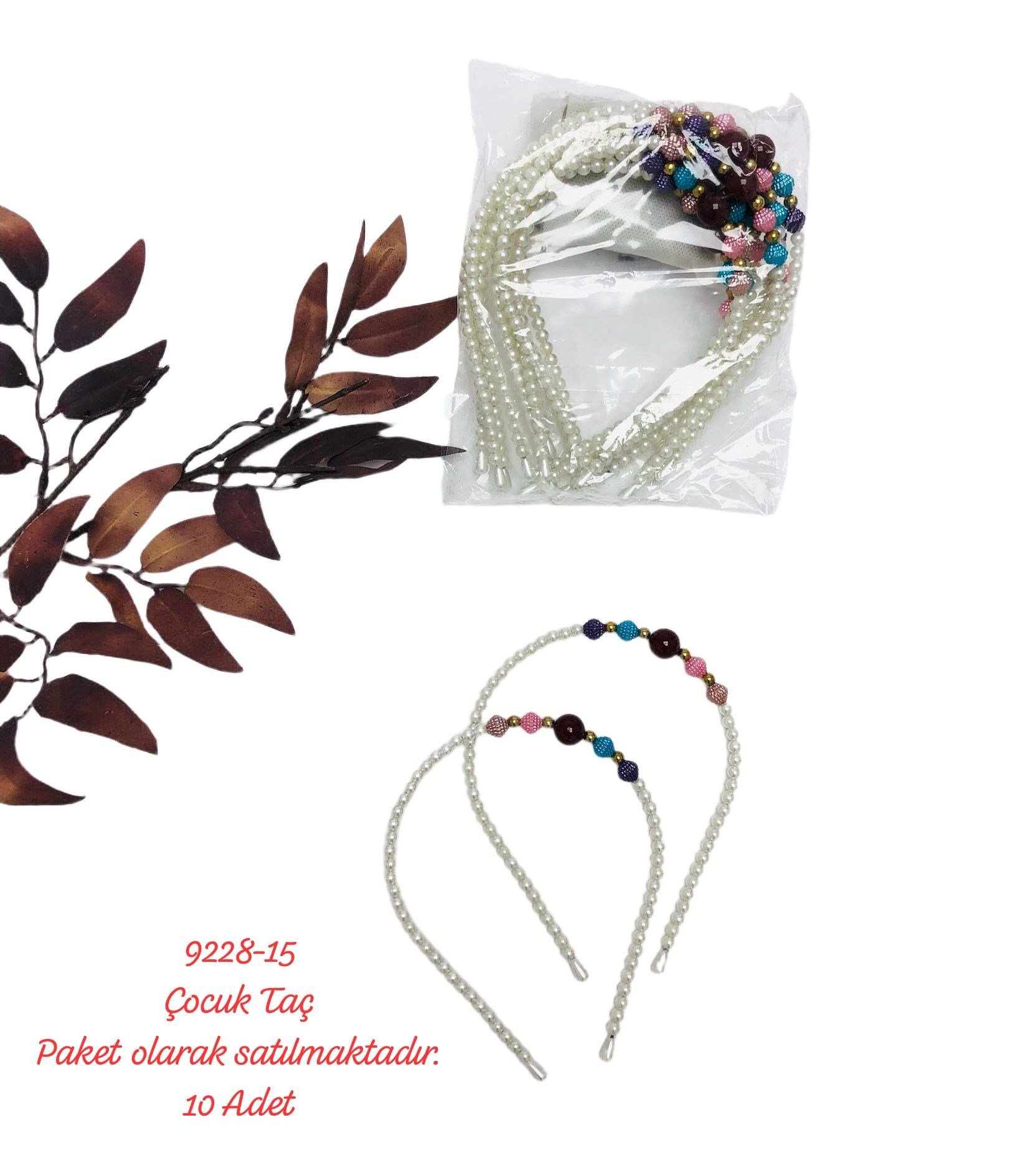 9228 Çocuk Taç (10'lu Paket)