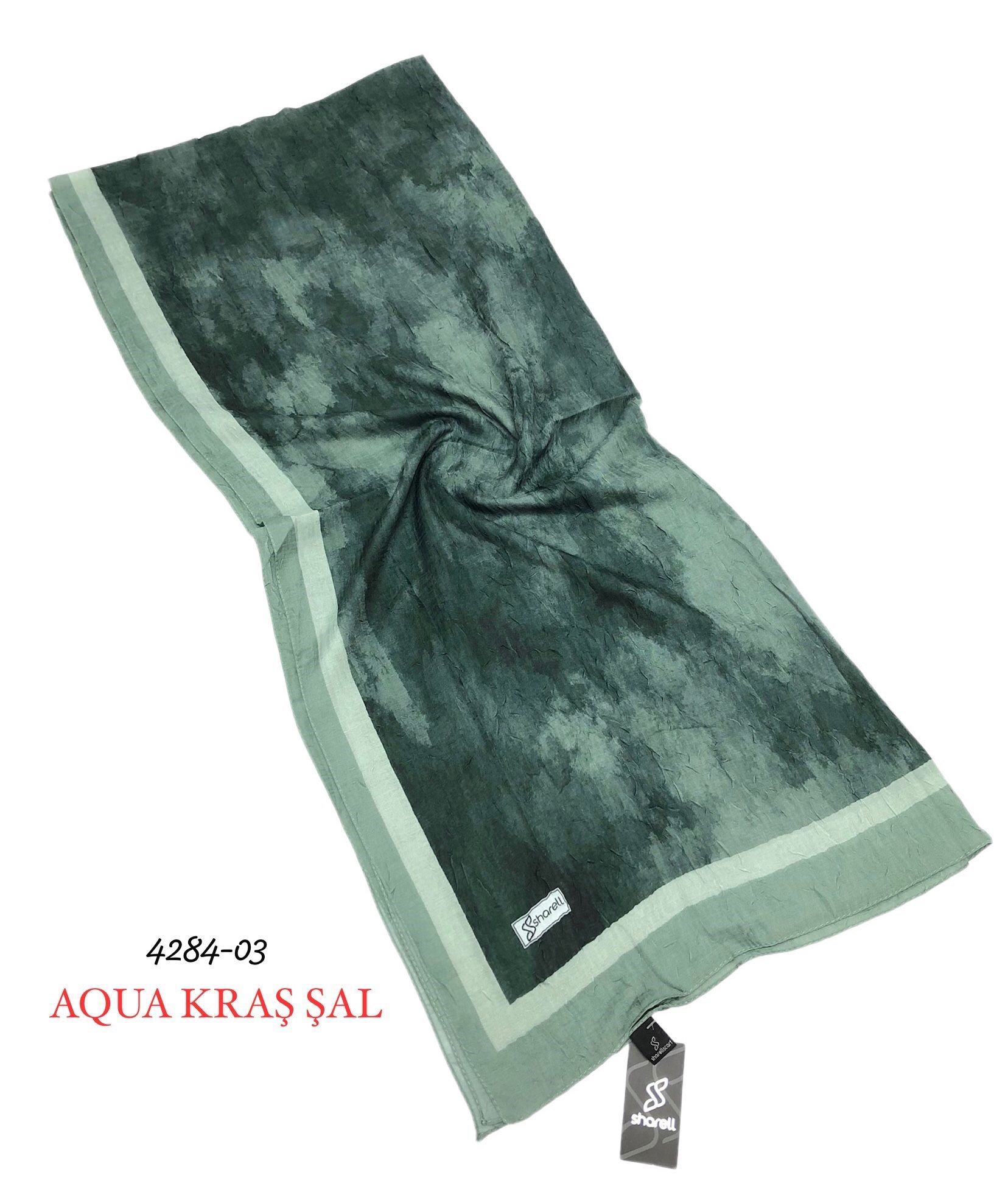 4284 Aqua Kraş Şal