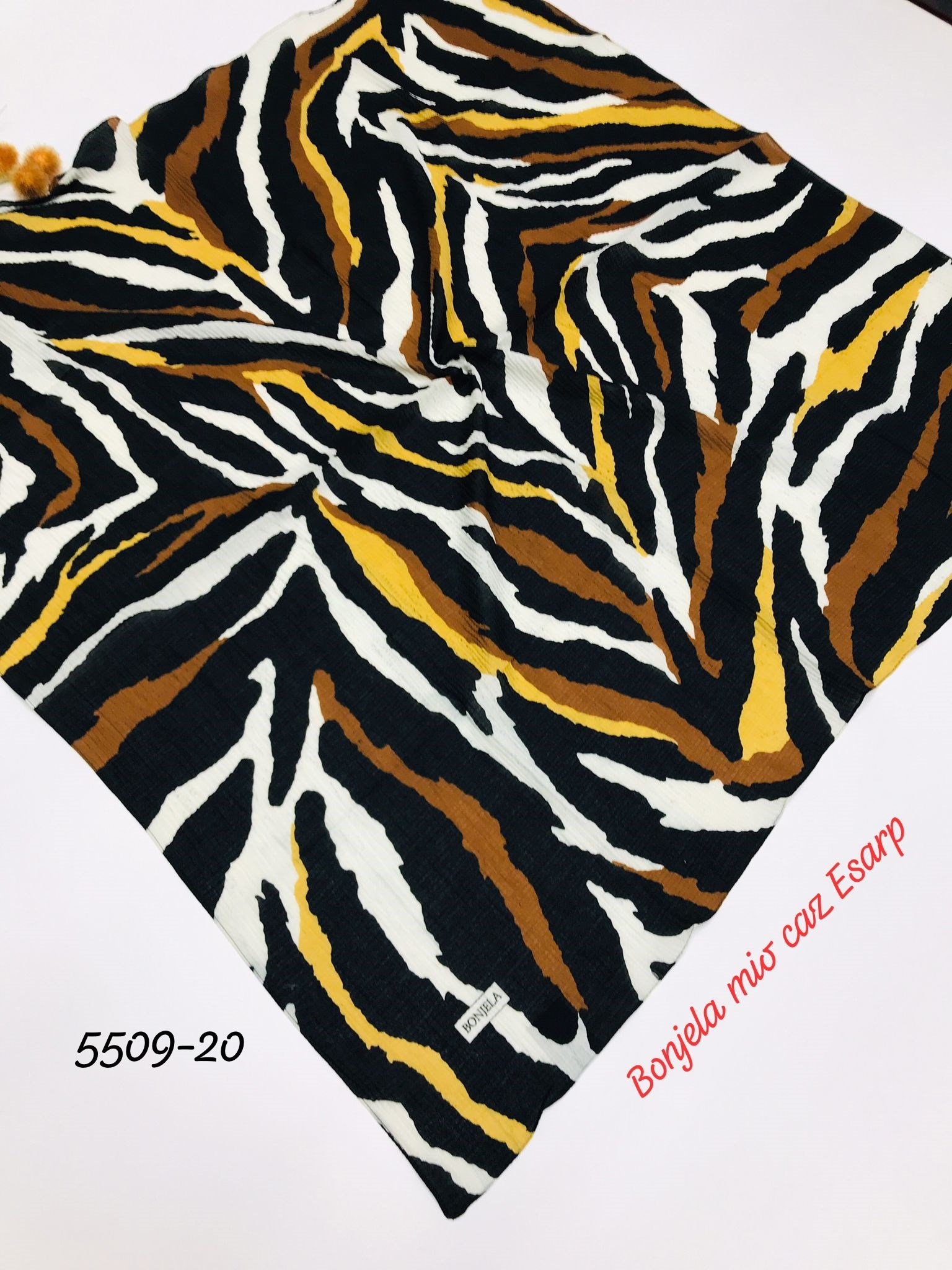 5509 Desenli Mio Caz Eşarp