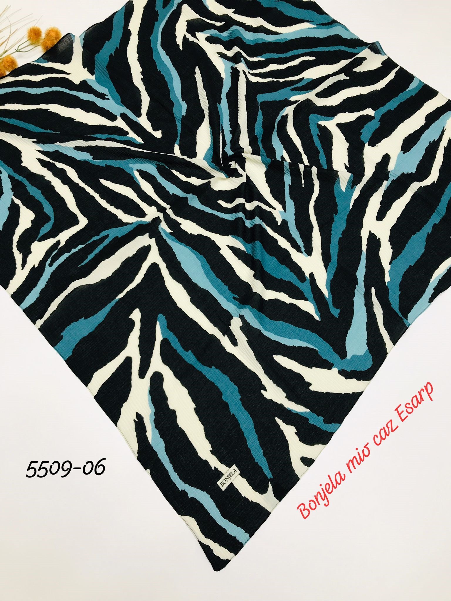 5509 Desenli Mio Caz Eşarp