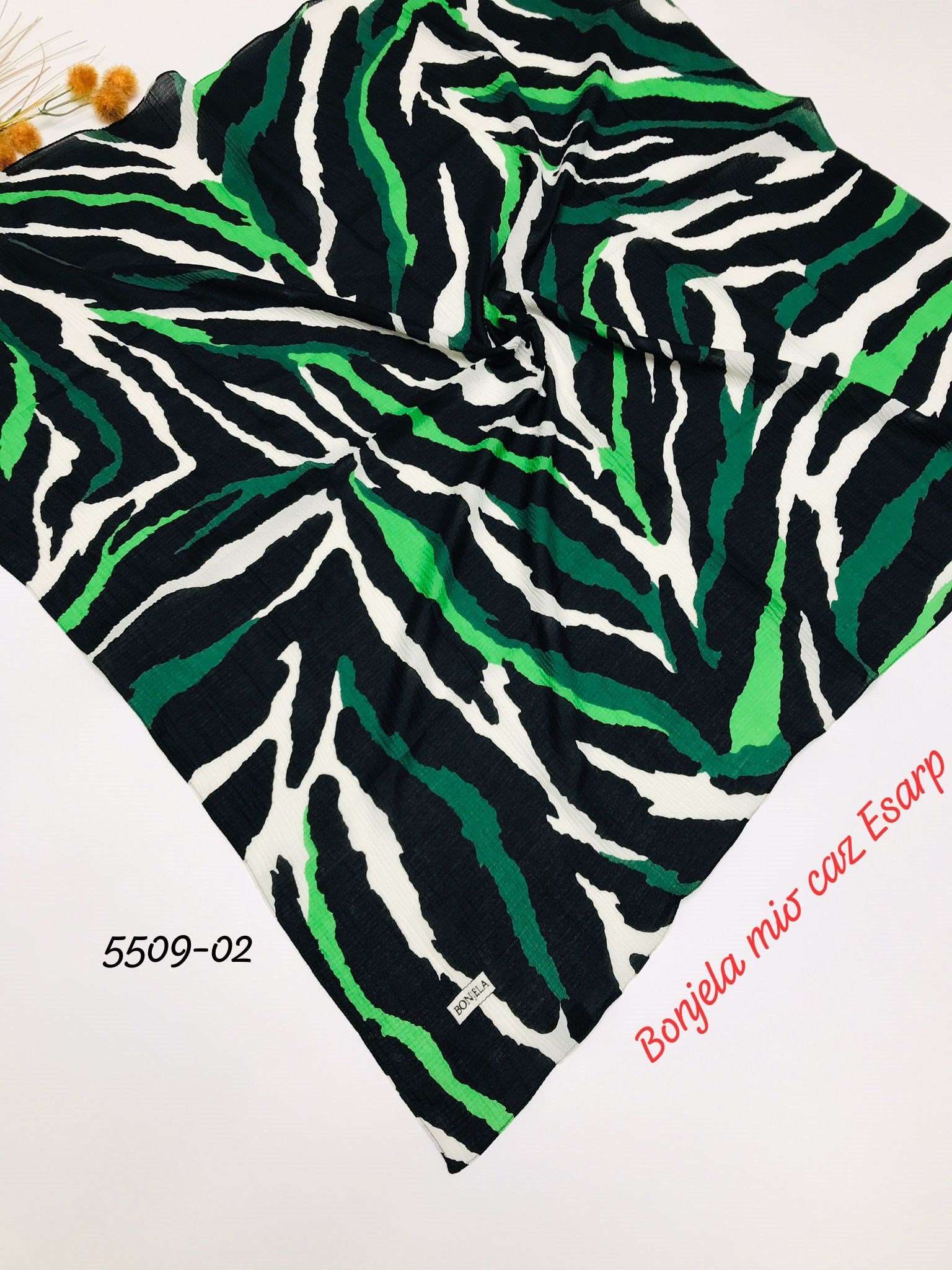 5509 Desenli Mio Caz Eşarp