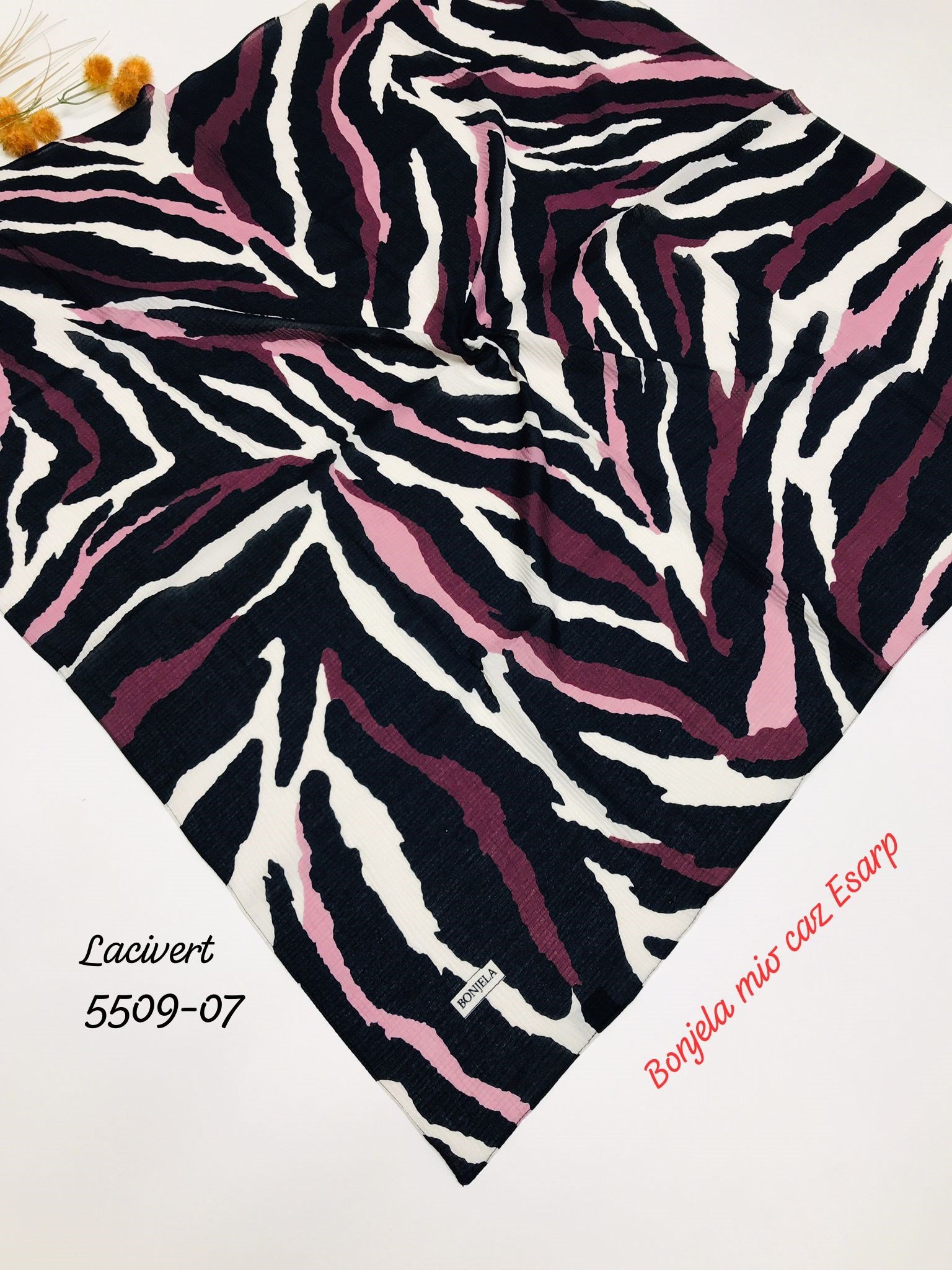 5509 Desenli Mio Caz Eşarp