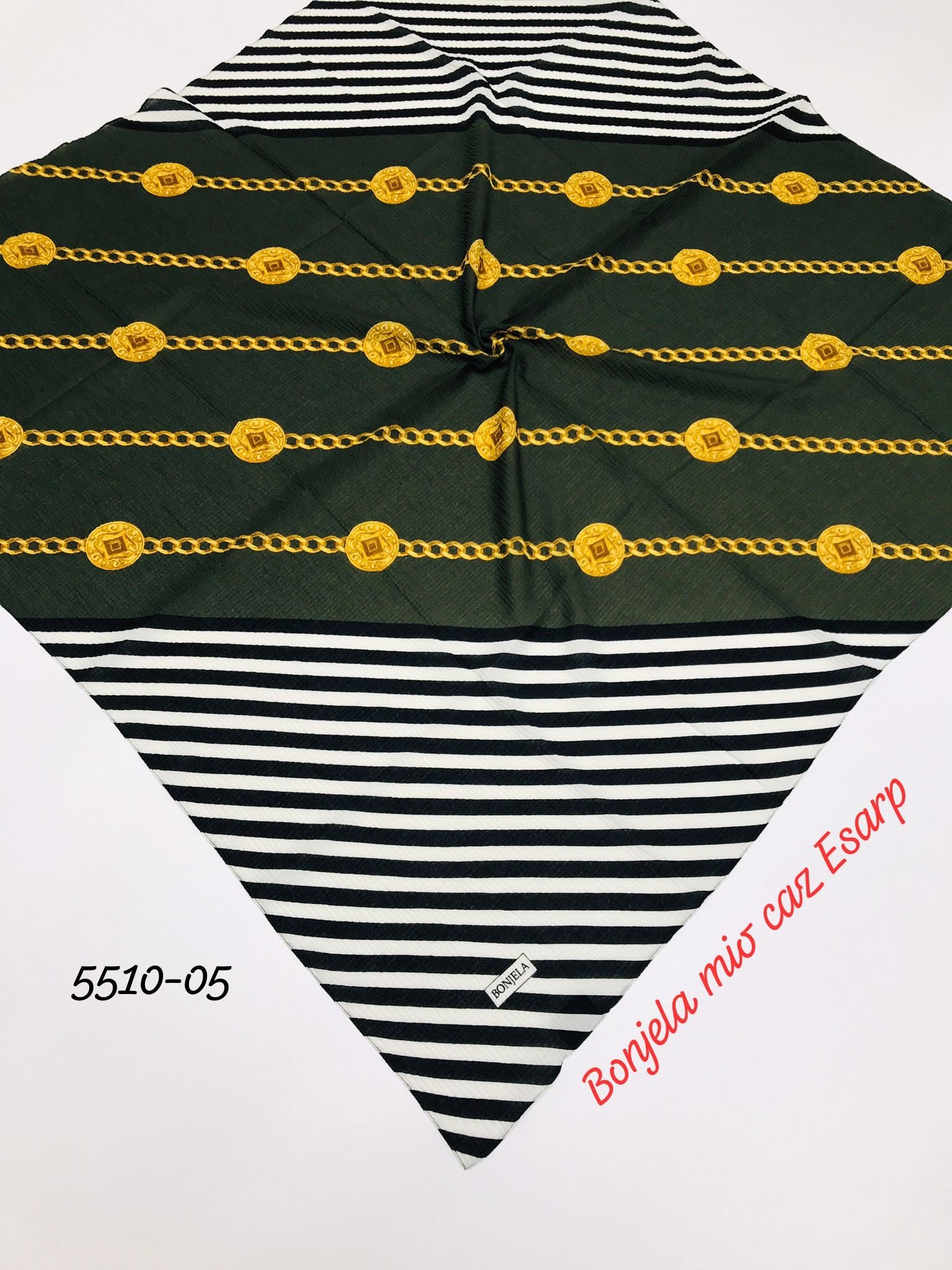 5510 Desenli Mio Caz Eşarp