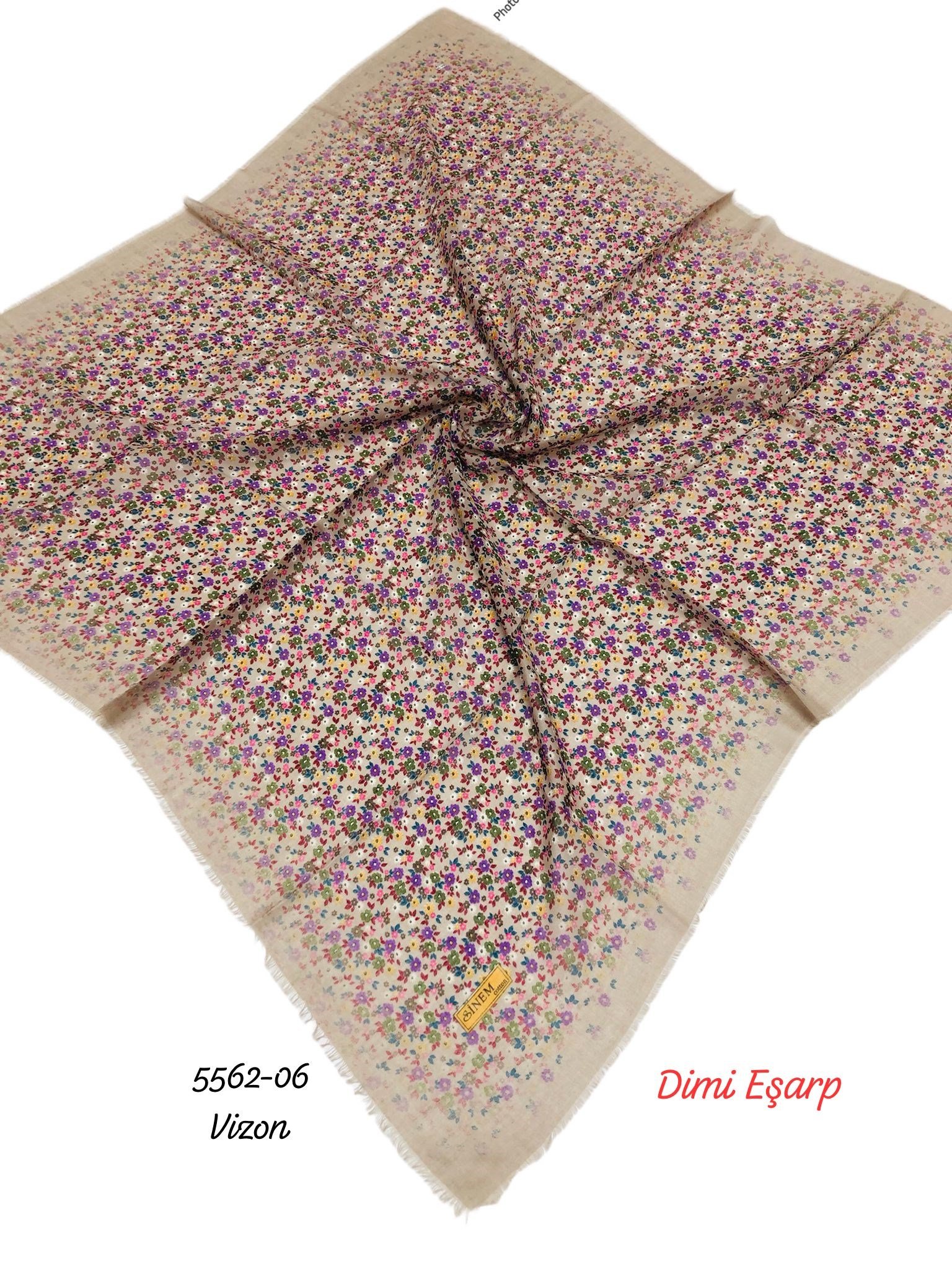 5562 Dimi Pamuk Eşarp
