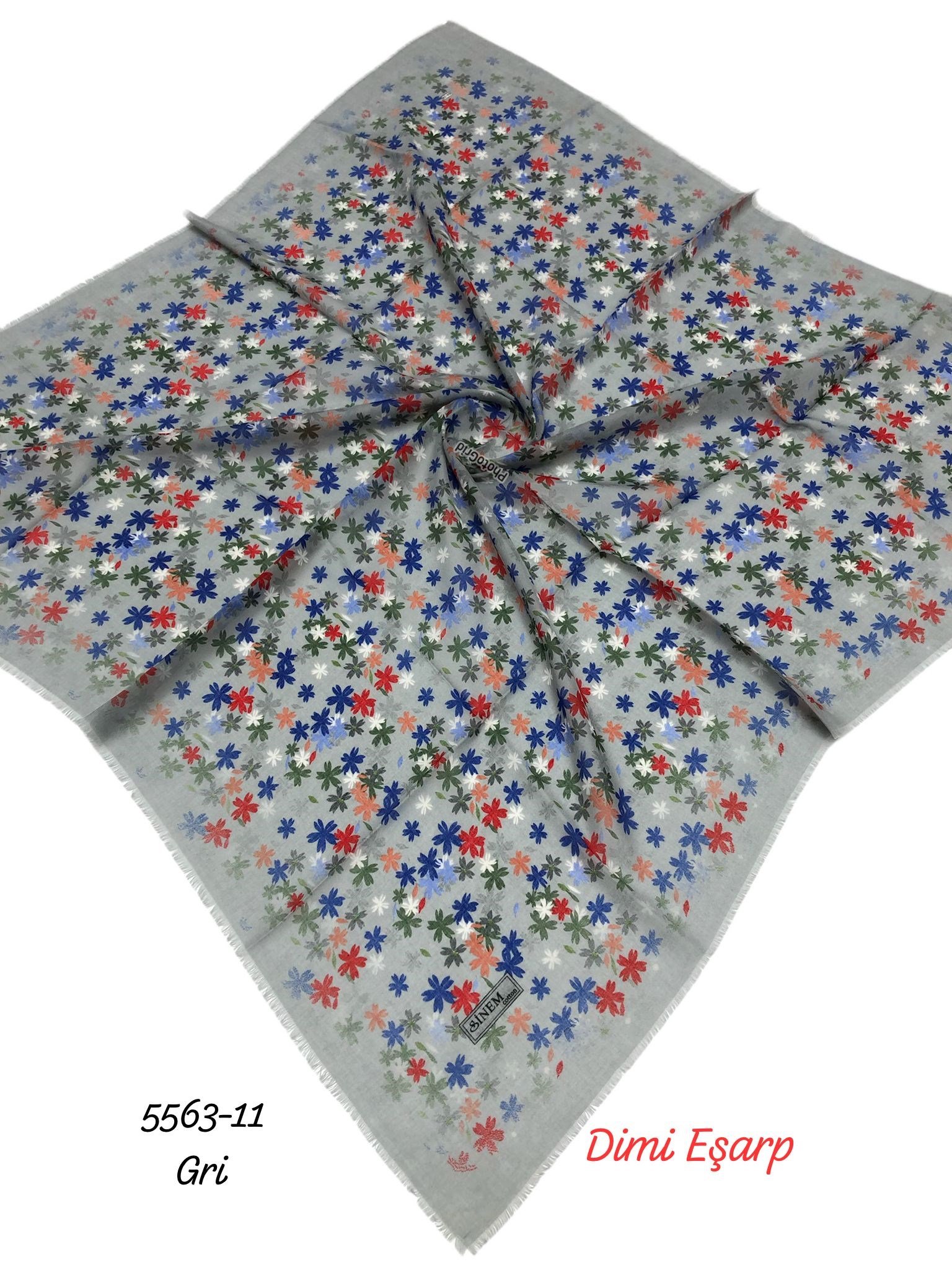 5563 Dimi Pamuk Eşarp