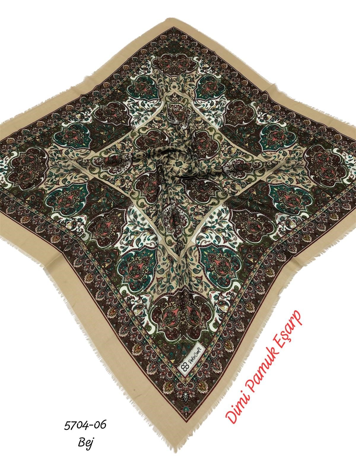 5704 Dimi Pamuk Eşarp